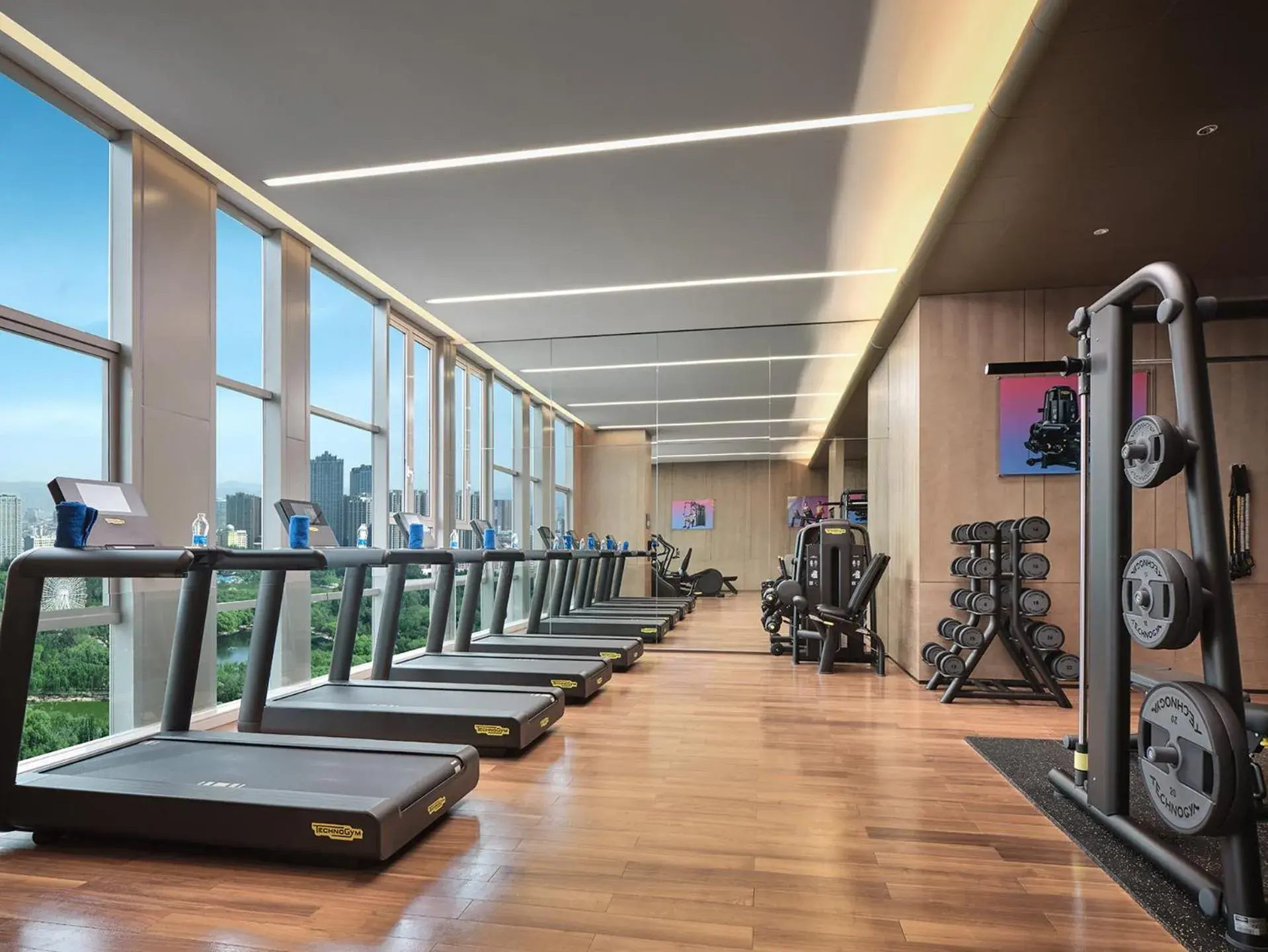 Fitness centre/facilities in Crowne Plaza Hohhot City Center Fitness centre/facilities in Crowne Plaza Hohhot City Center