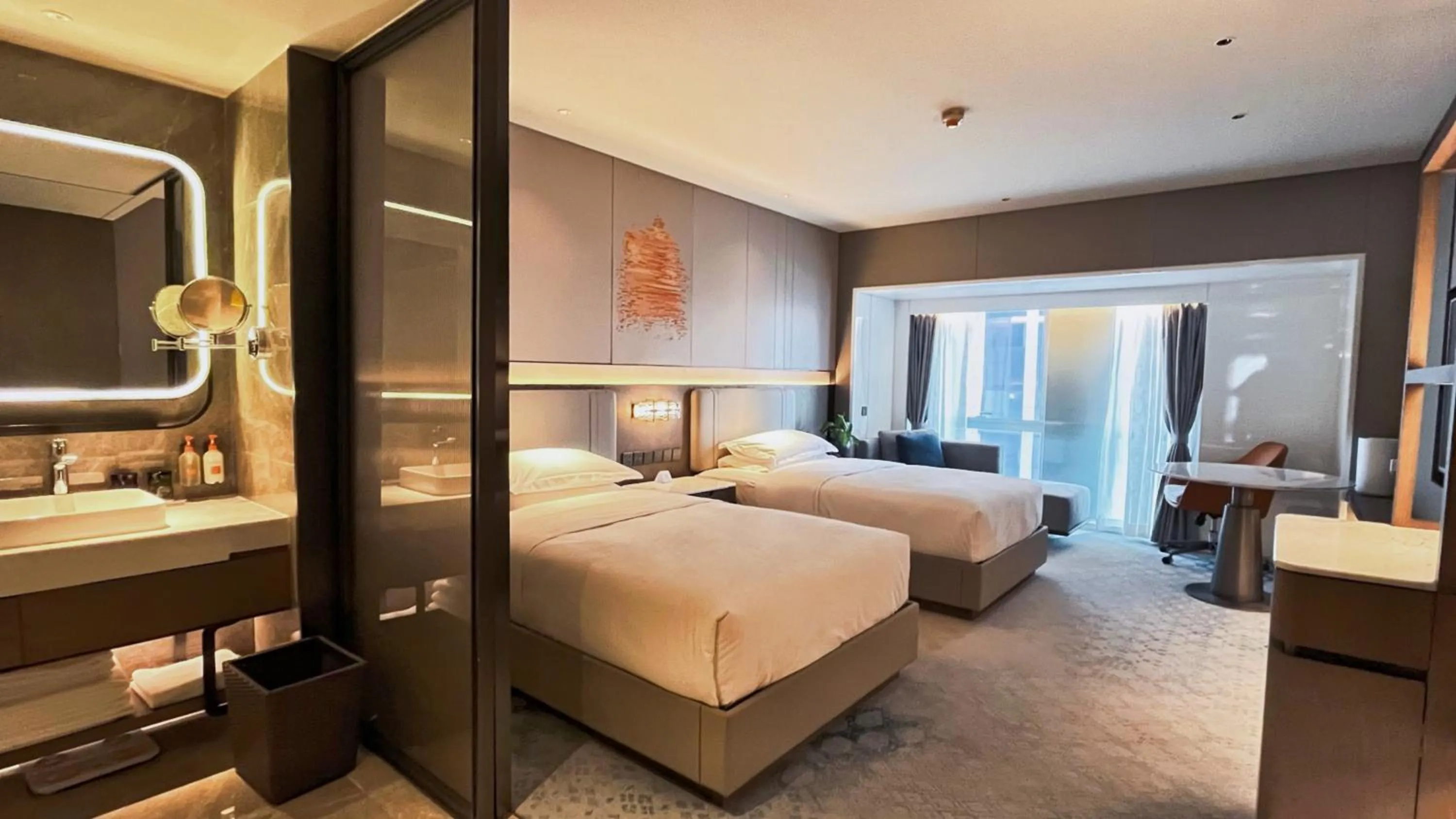 Bed in Crowne Plaza Hohhot City Center