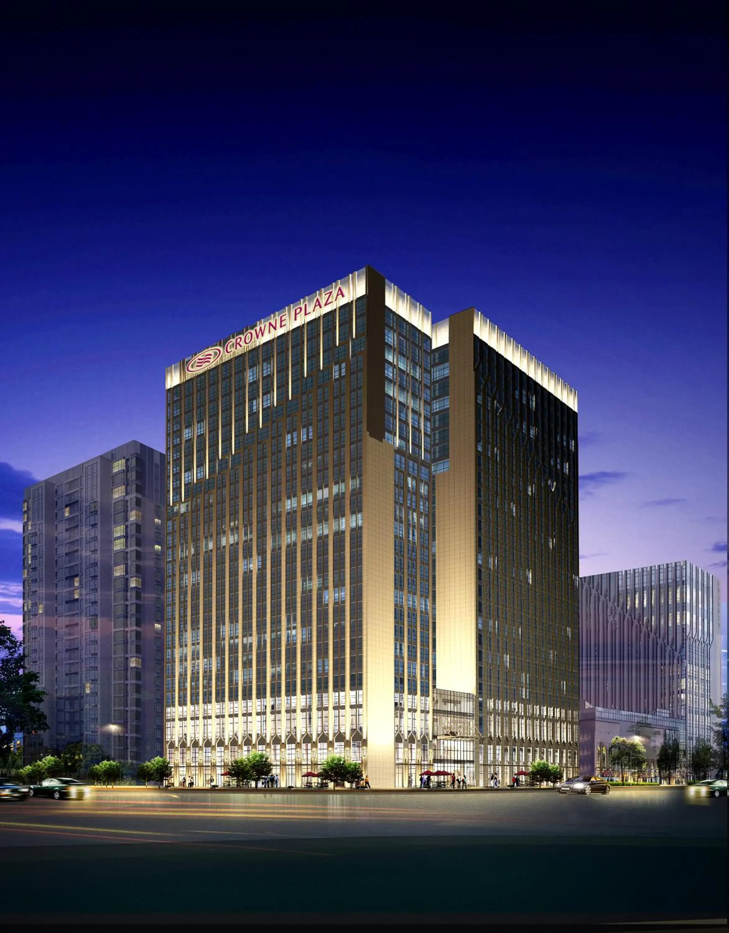 Property building in Crowne Plaza Hohhot City Center Property building in Crowne Plaza Hohhot City Center