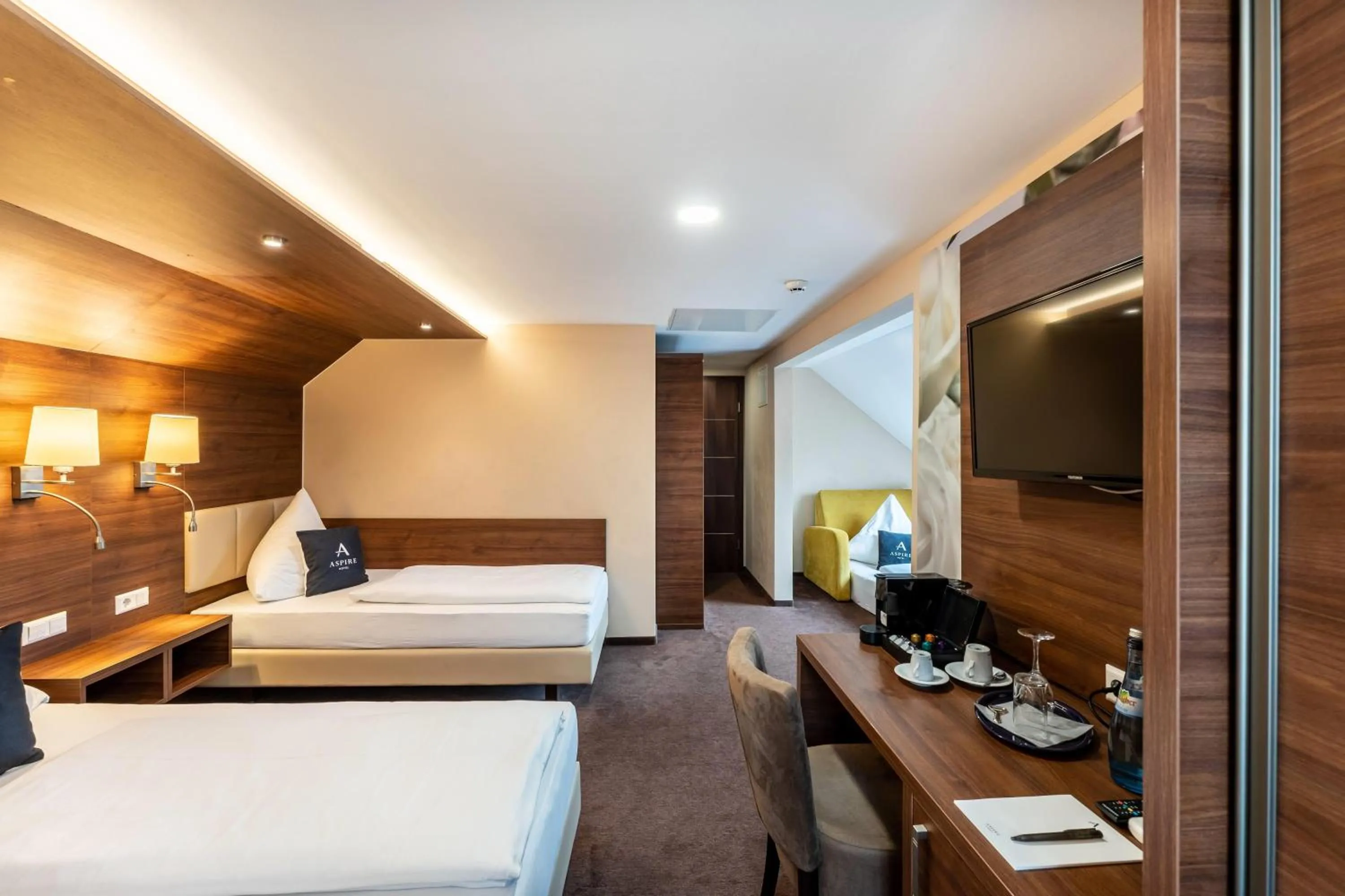 Photo of the whole room, Bed in Aspire Castillo Reutlingen, Trademark Collection by Wyndham