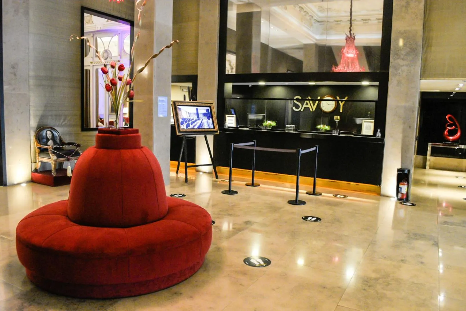 Lobby or reception in Savoy Hotel