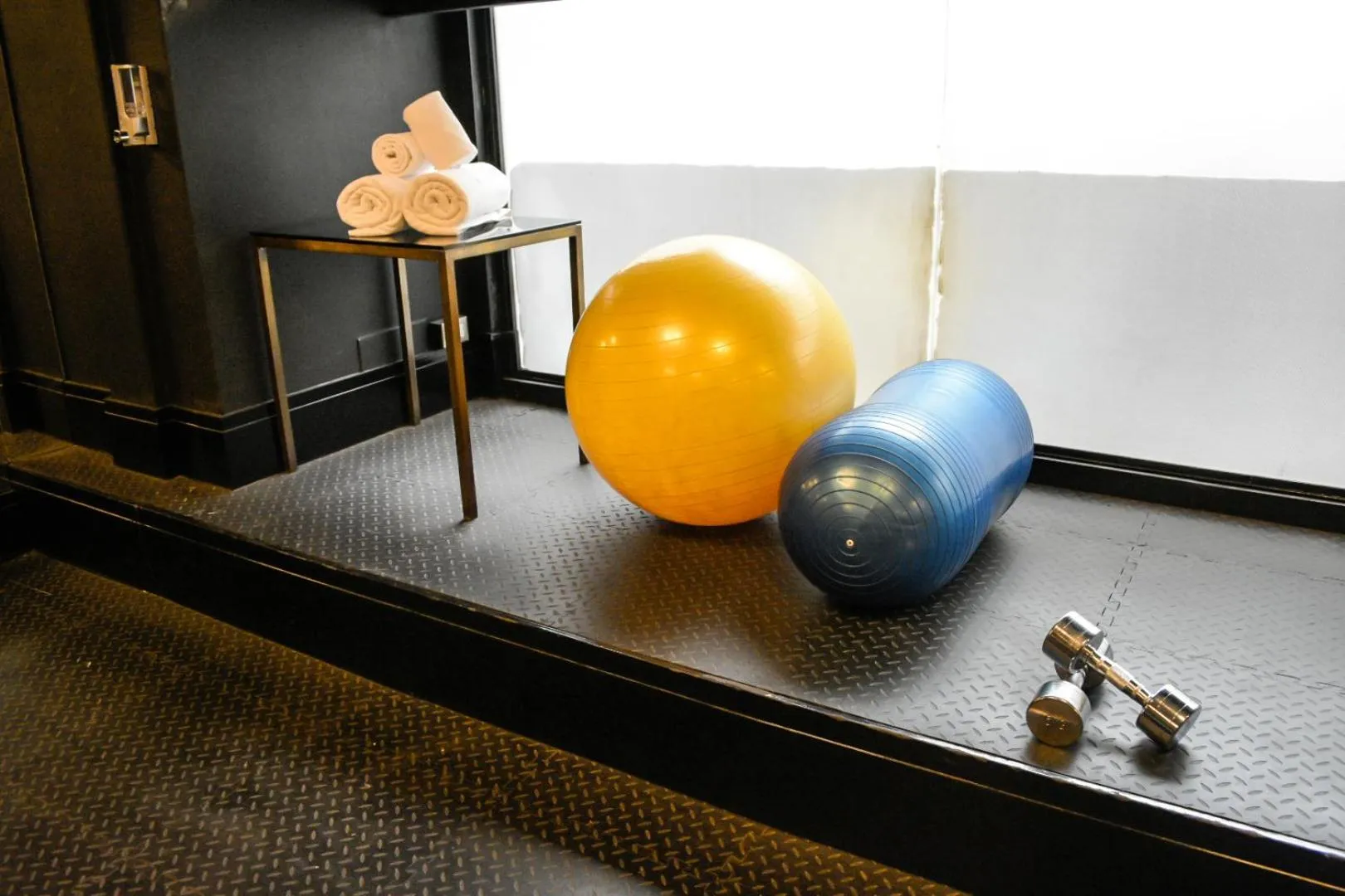 Fitness centre/facilities in Savoy Hotel