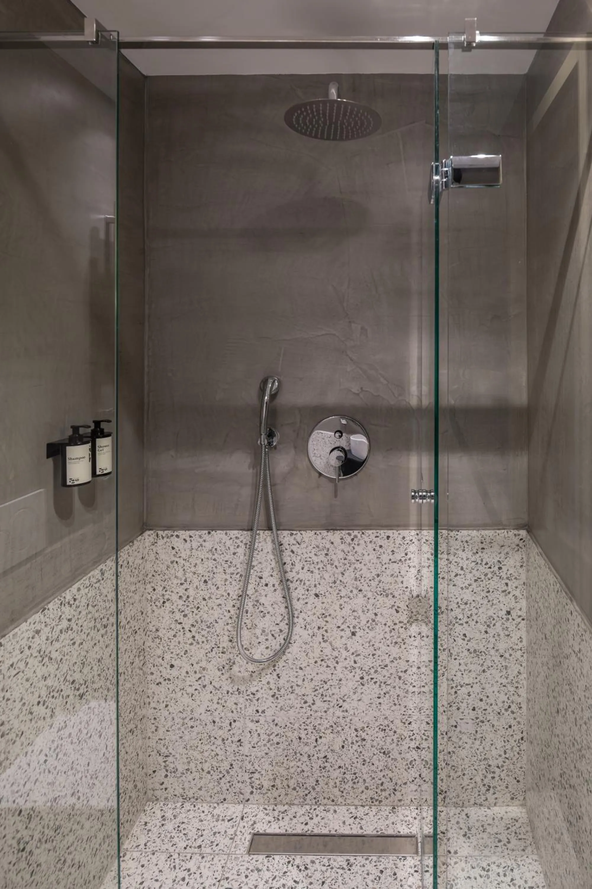 Shower in 72 AD Suites