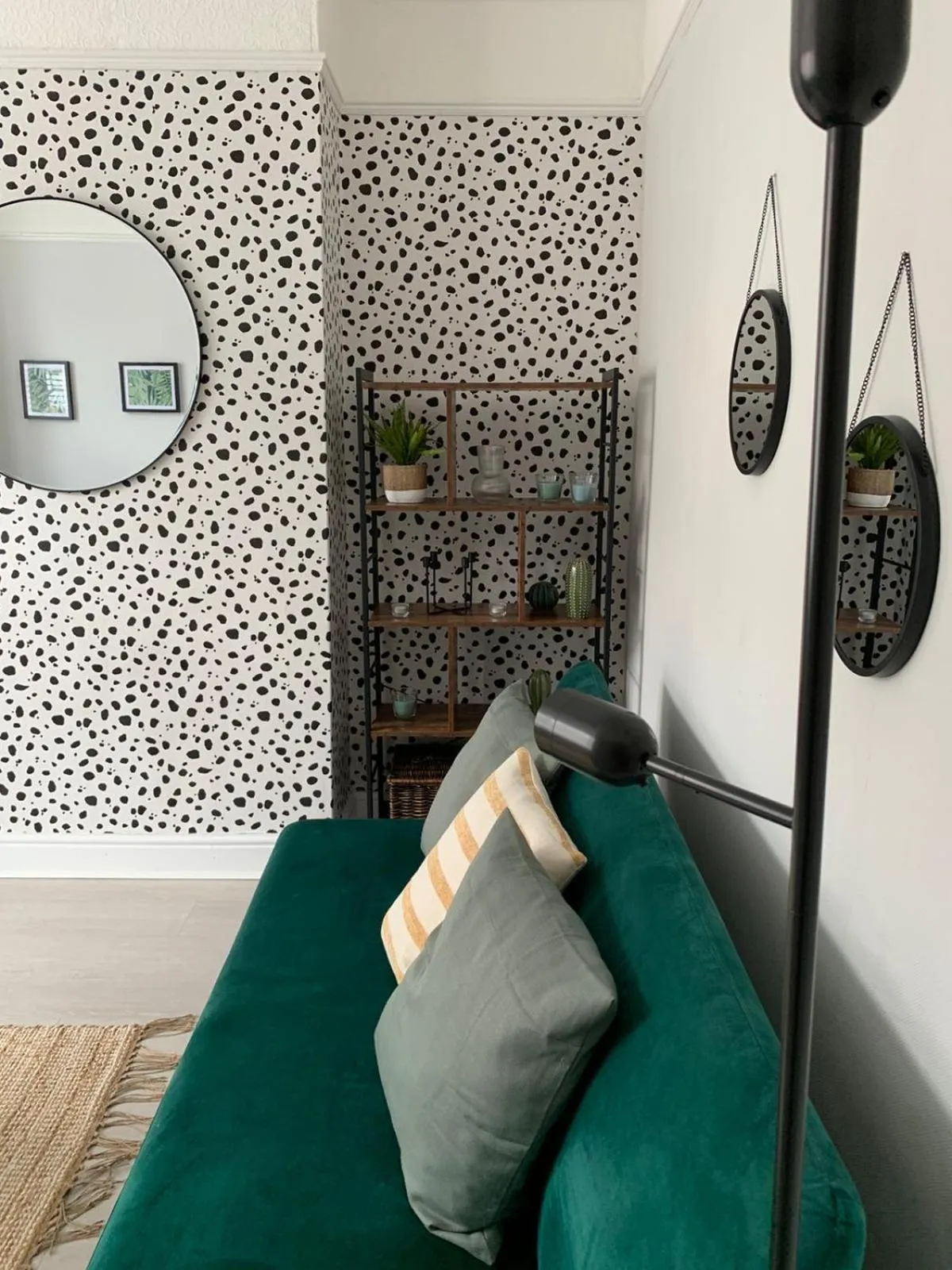 Living room in House of cosy dots