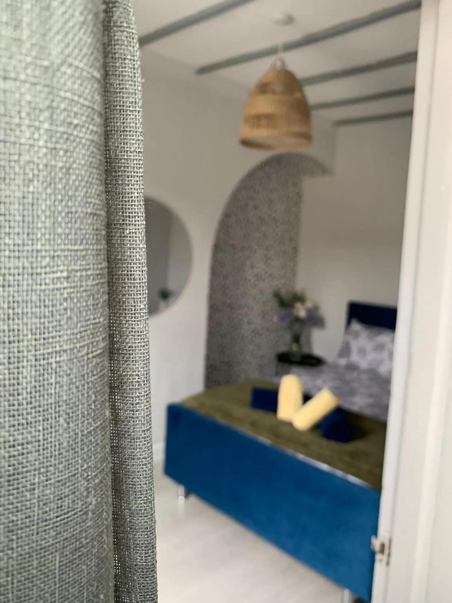 Kitchen or kitchenette, Bed in House of cosy dots