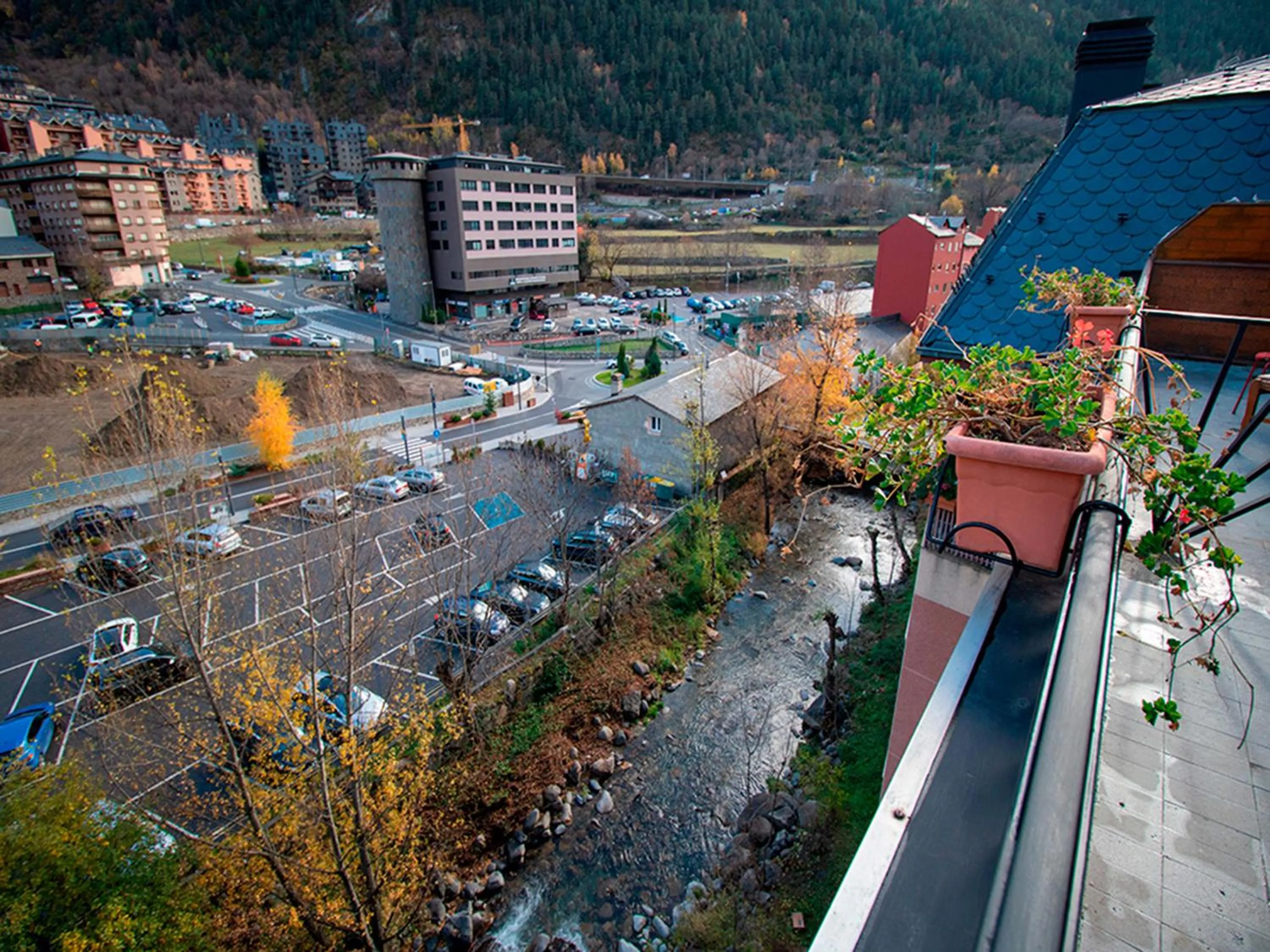 River view in Hotel Pere D'Urg 3000