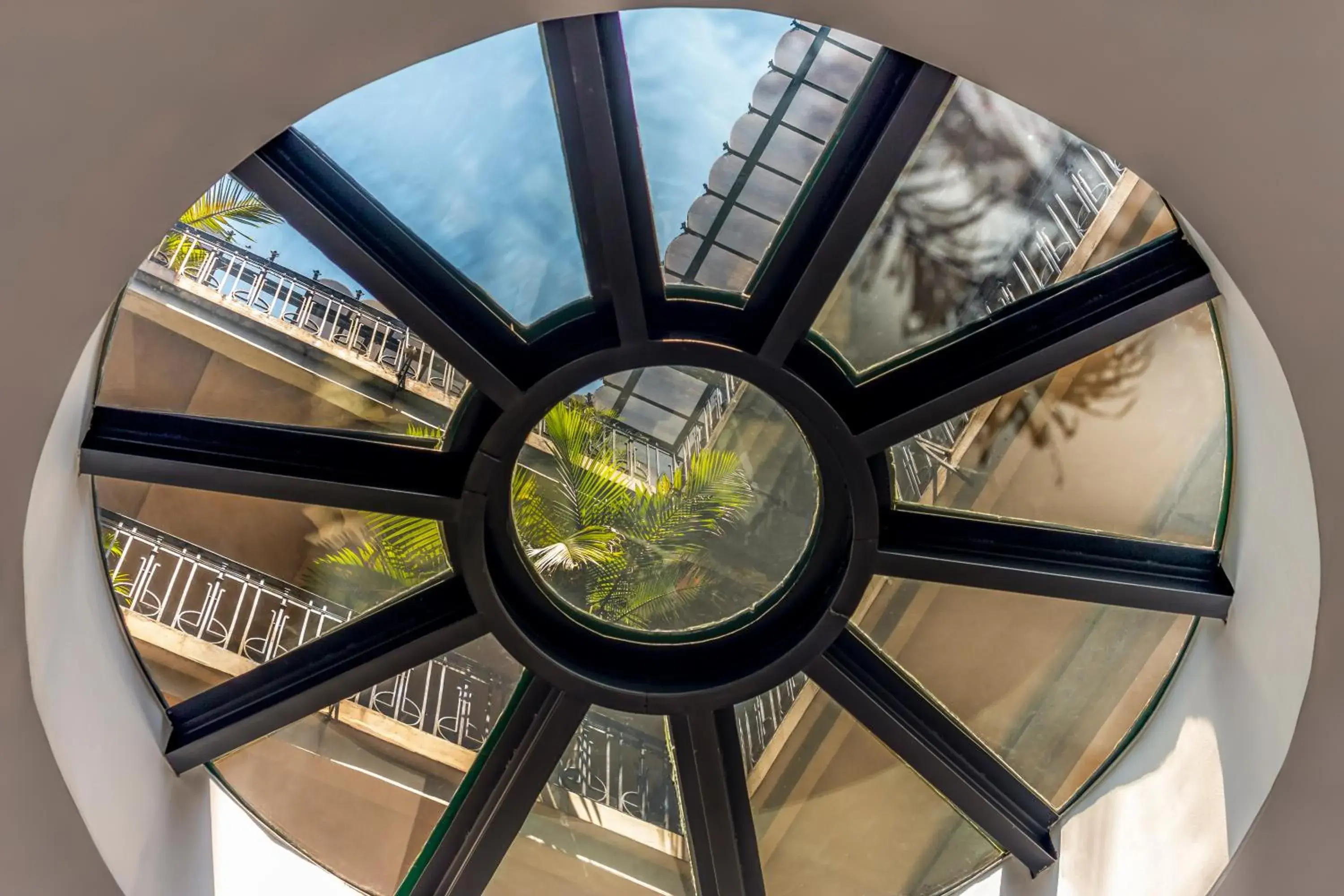 Inner courtyard view in Up Tribeca Inner courtyard view in Up Tribeca