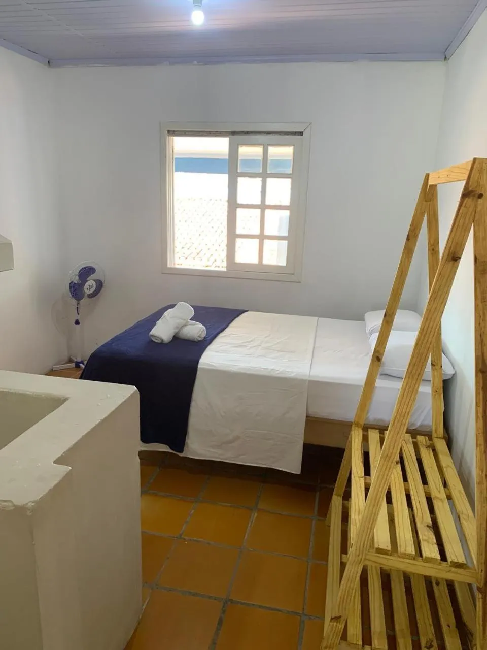 Bed in Pousada Portal da Praia