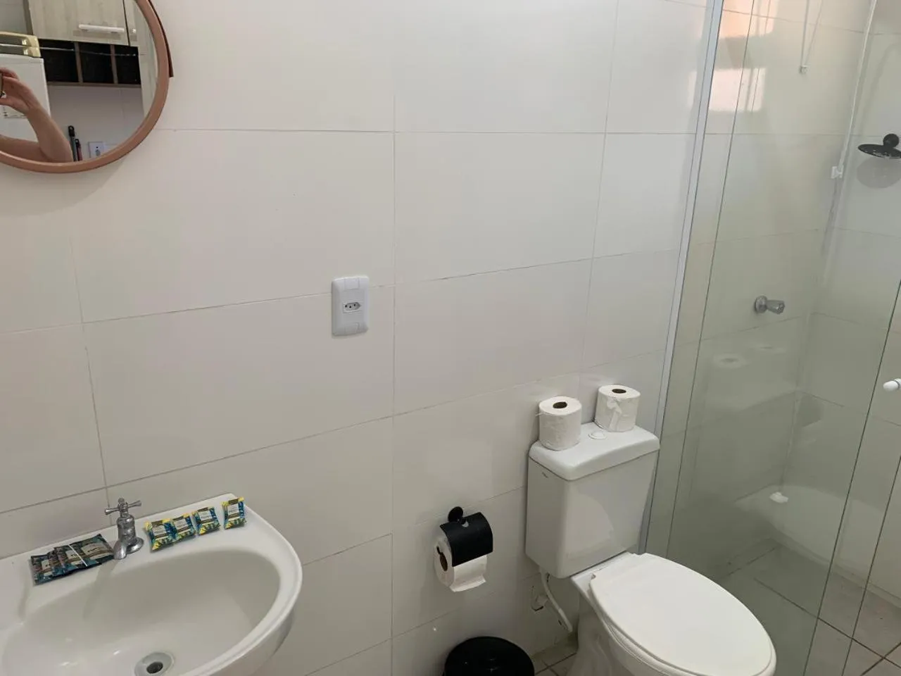 Toilet in Pousada Portal da Praia