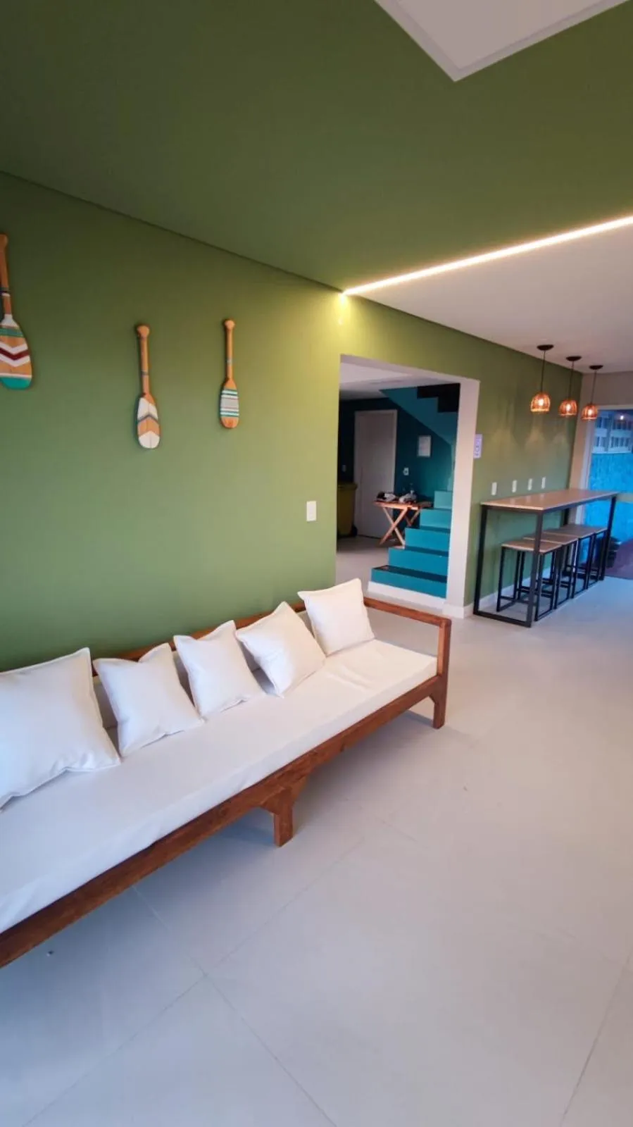 Living room in Pousada Portal da Praia