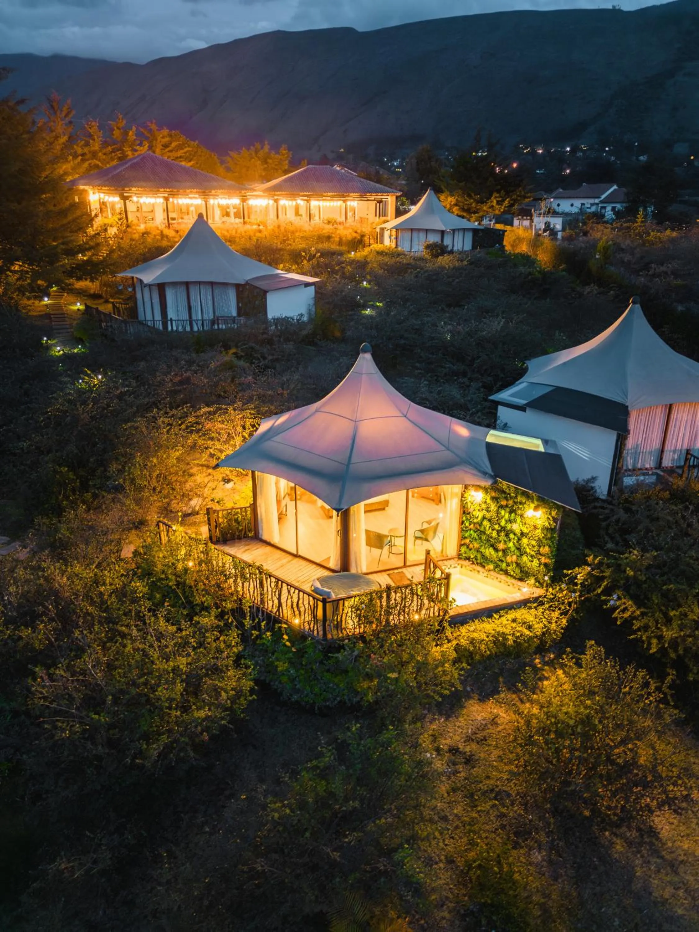 Natural landscape in GENKI LUXURY GLAMPING