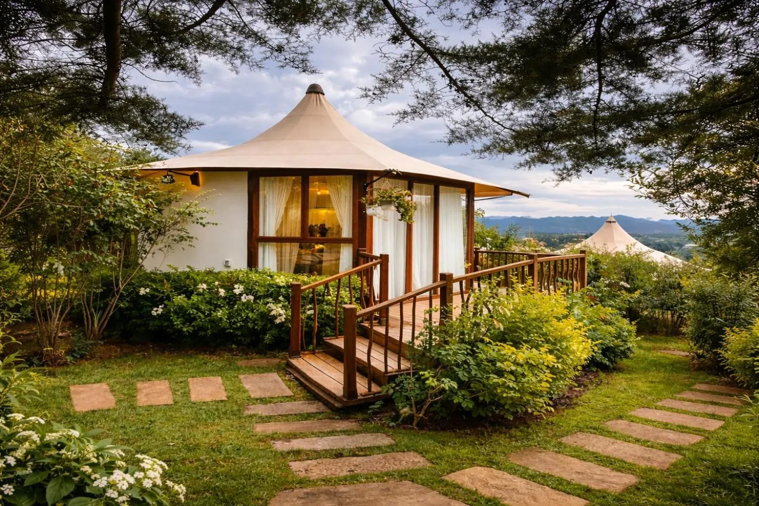 Natural landscape in GENKI LUXURY GLAMPING