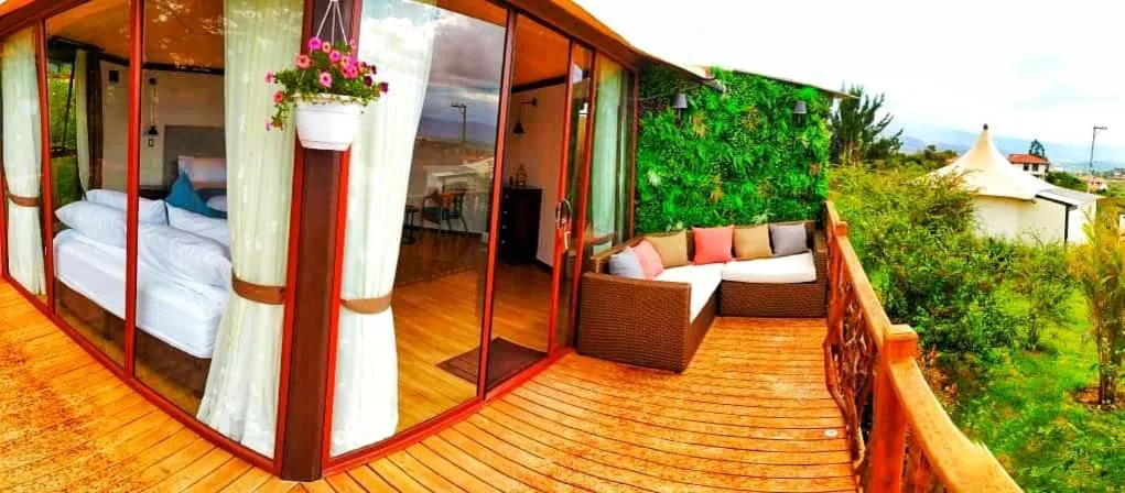 Balcony/Terrace in GENKI LUXURY GLAMPING