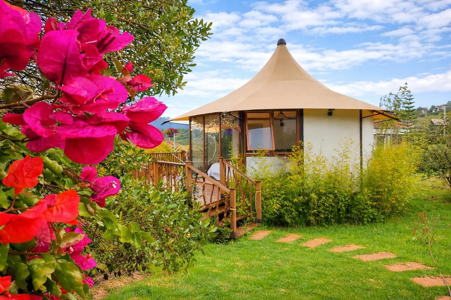 Natural landscape in GENKI LUXURY GLAMPING