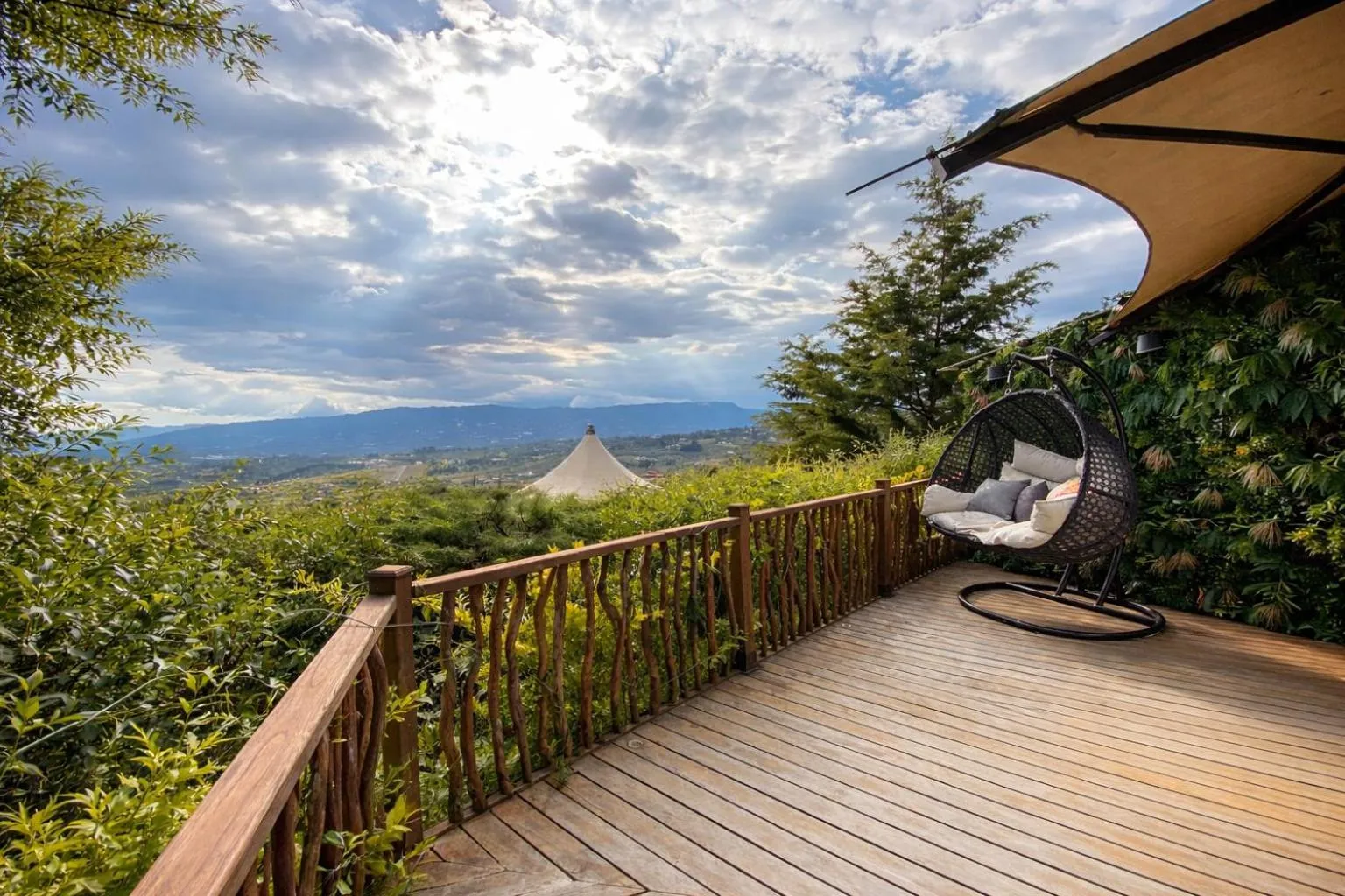 Balcony/Terrace in GENKI LUXURY GLAMPING