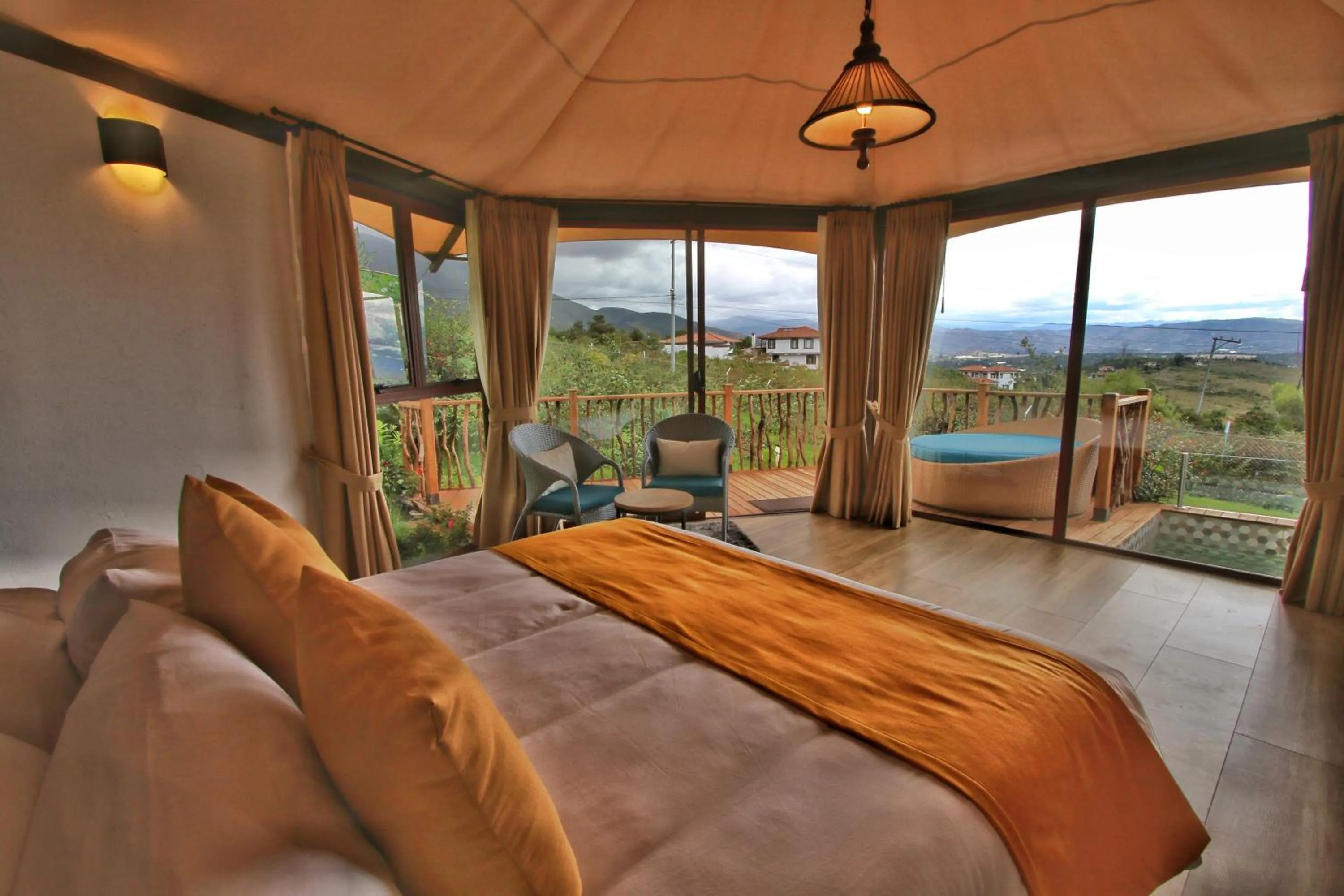 Photo of the whole room, Bed in GENKI LUXURY GLAMPING