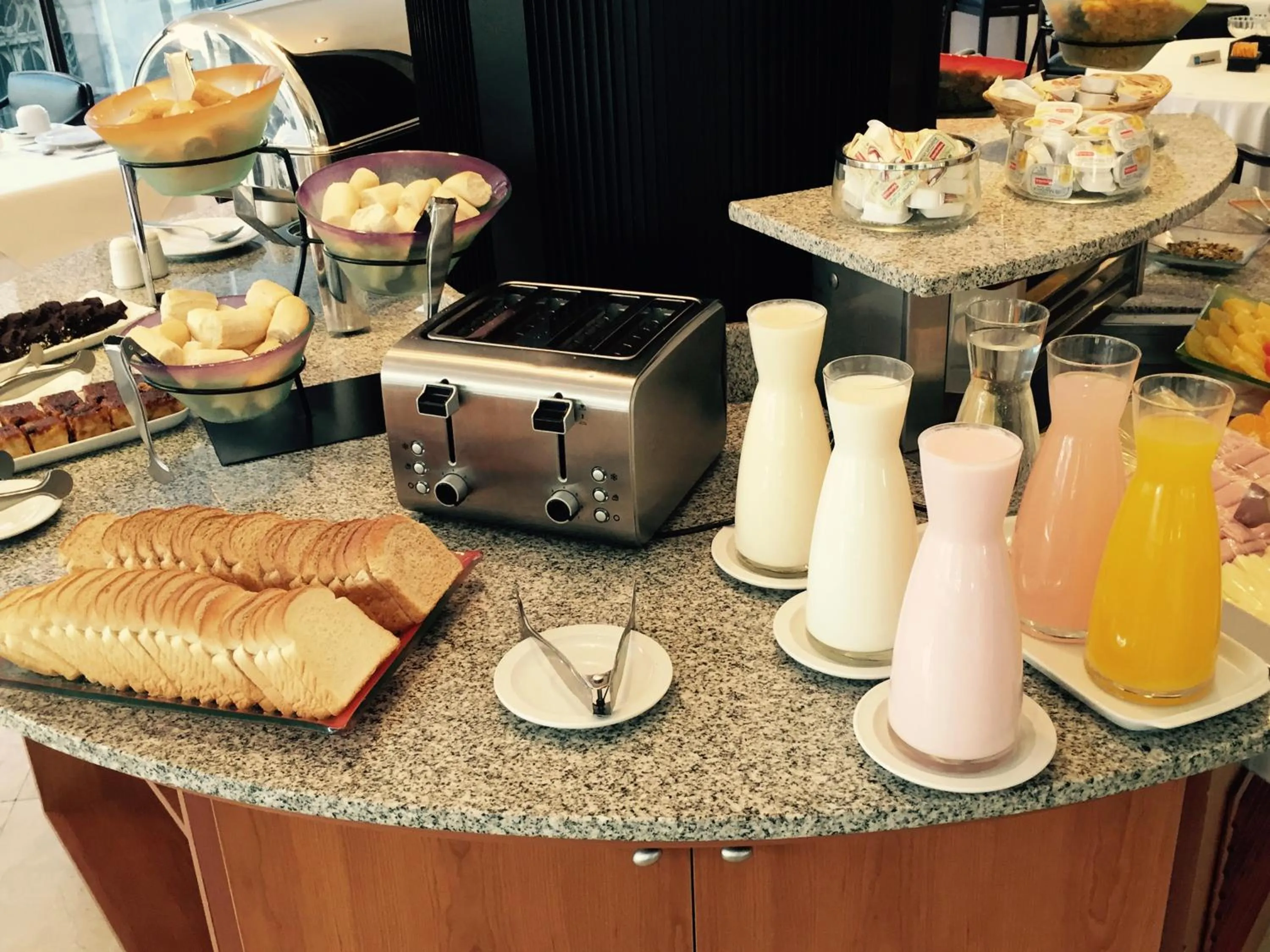 American breakfast in Bisonte Libertad