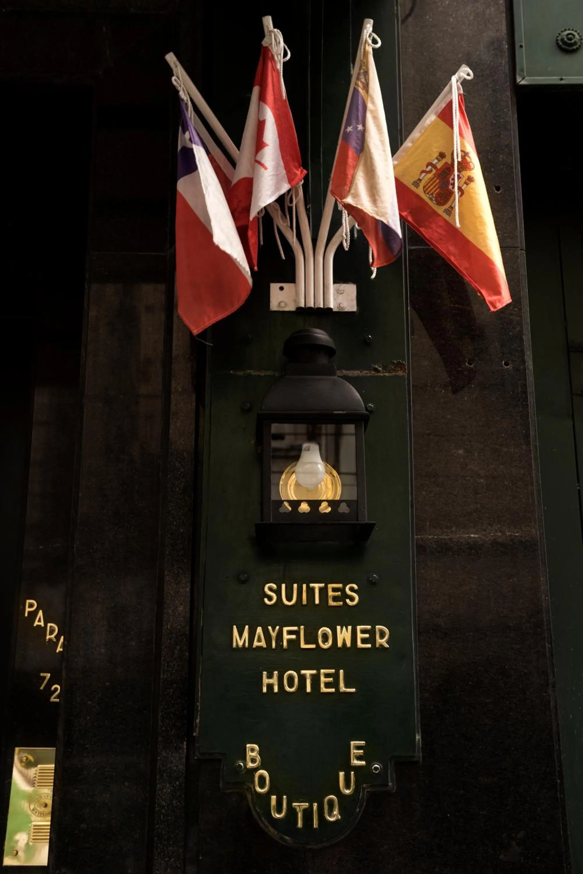 Property logo or sign in Mayflower Suites