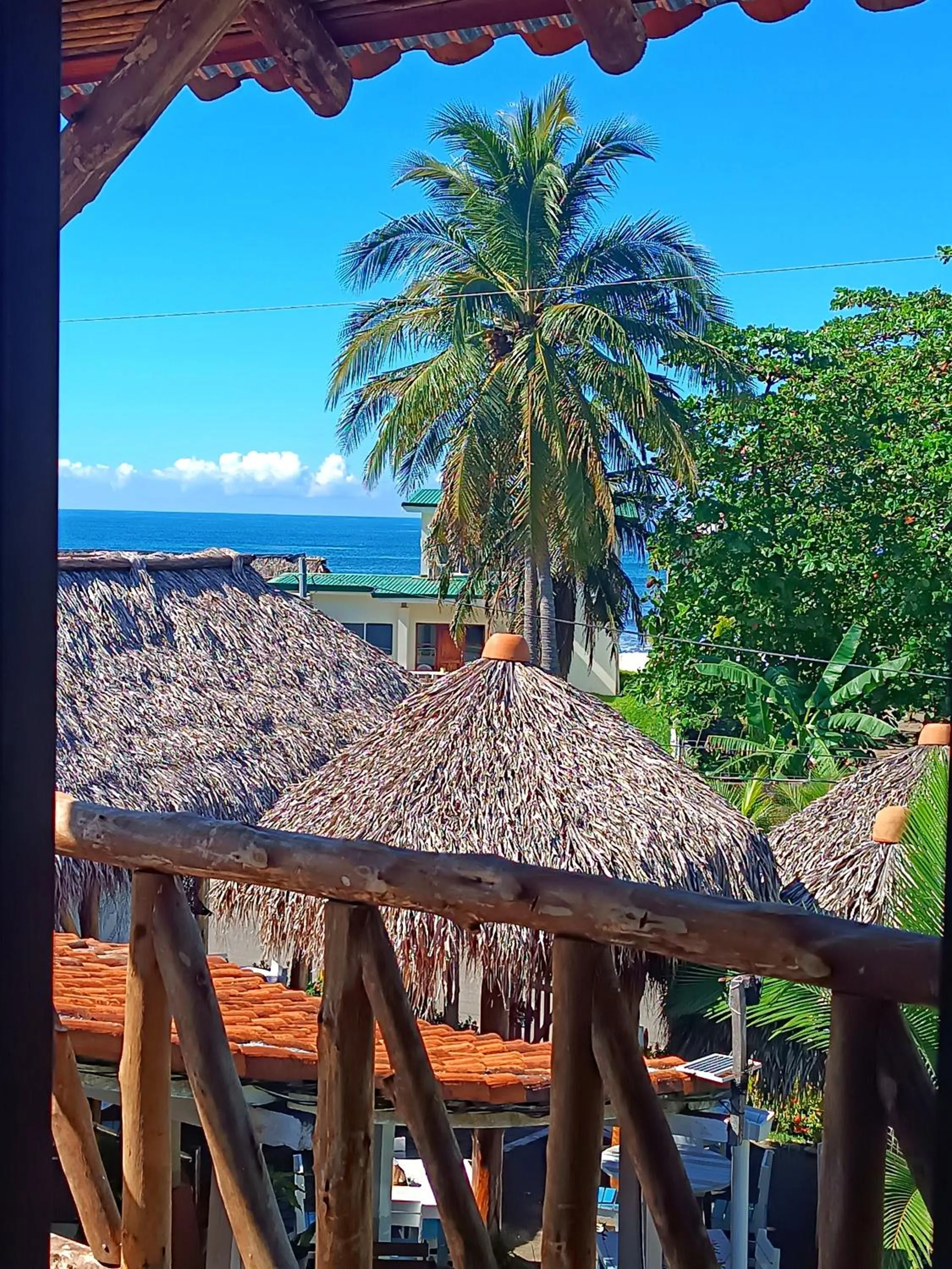 Balcony/Terrace in Hotel Cabañas Puesta del Sol