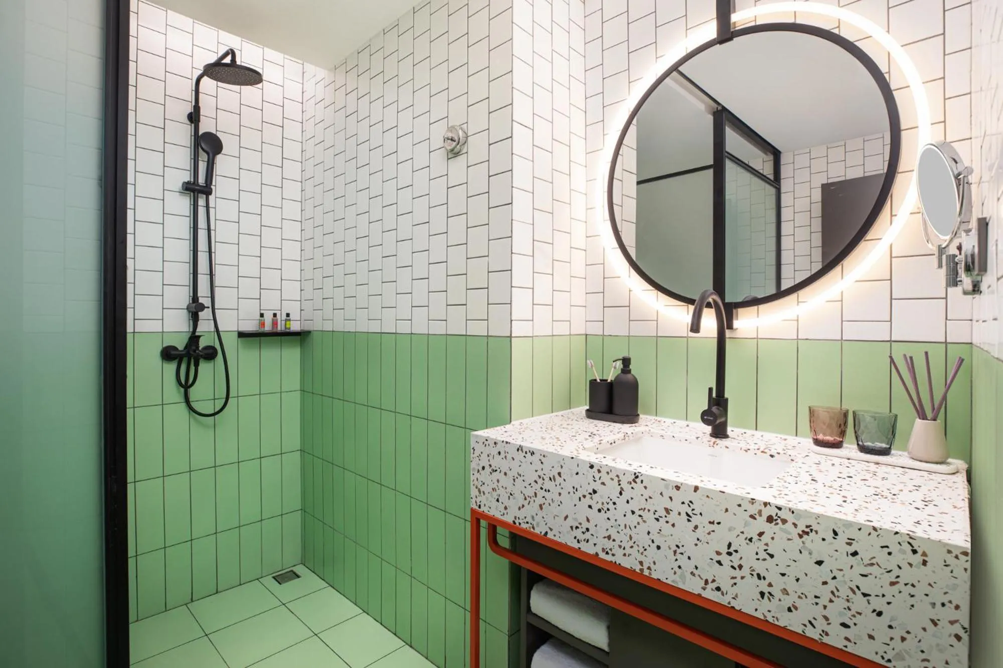 Bathroom in lyf Mid-Town Hangzhou