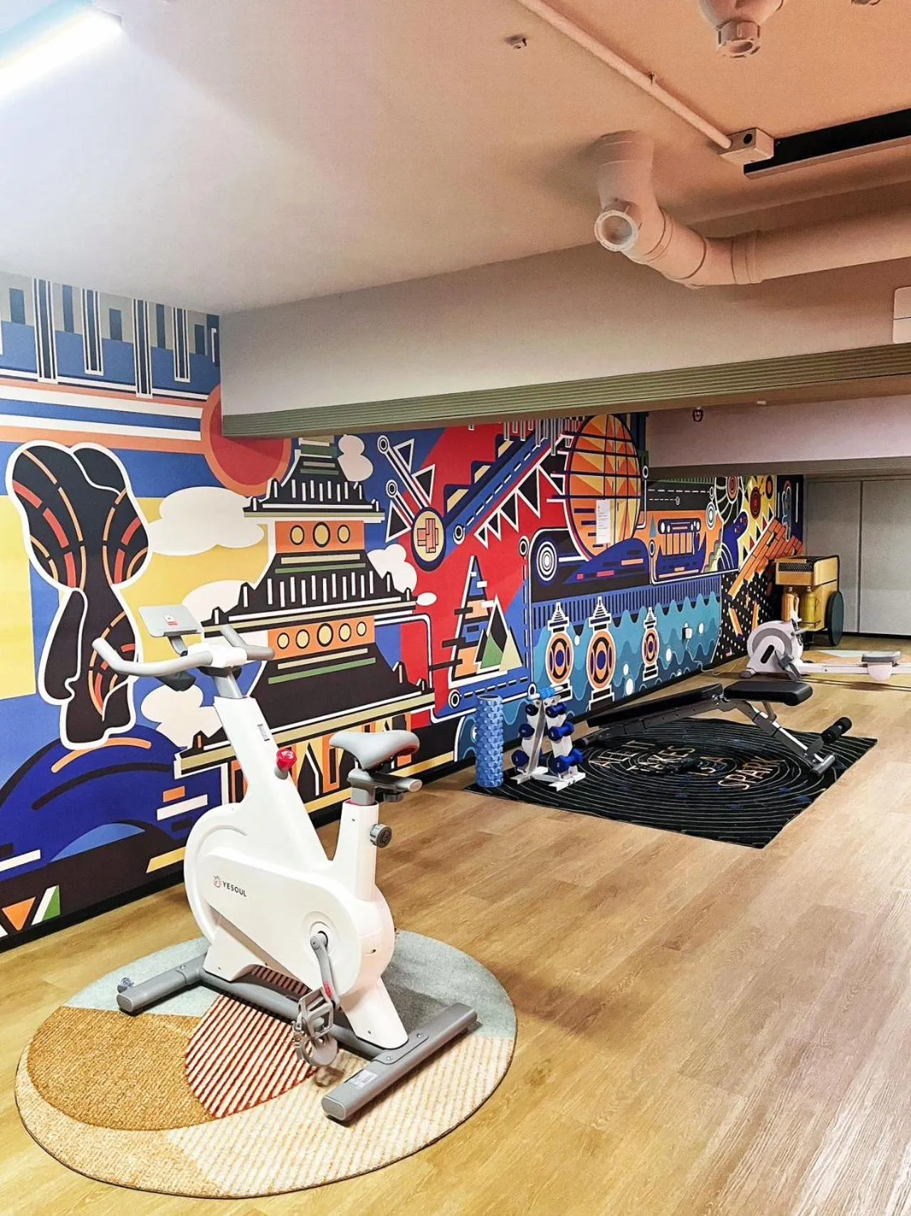 Fitness centre/facilities in lyf Mid-Town Hangzhou
