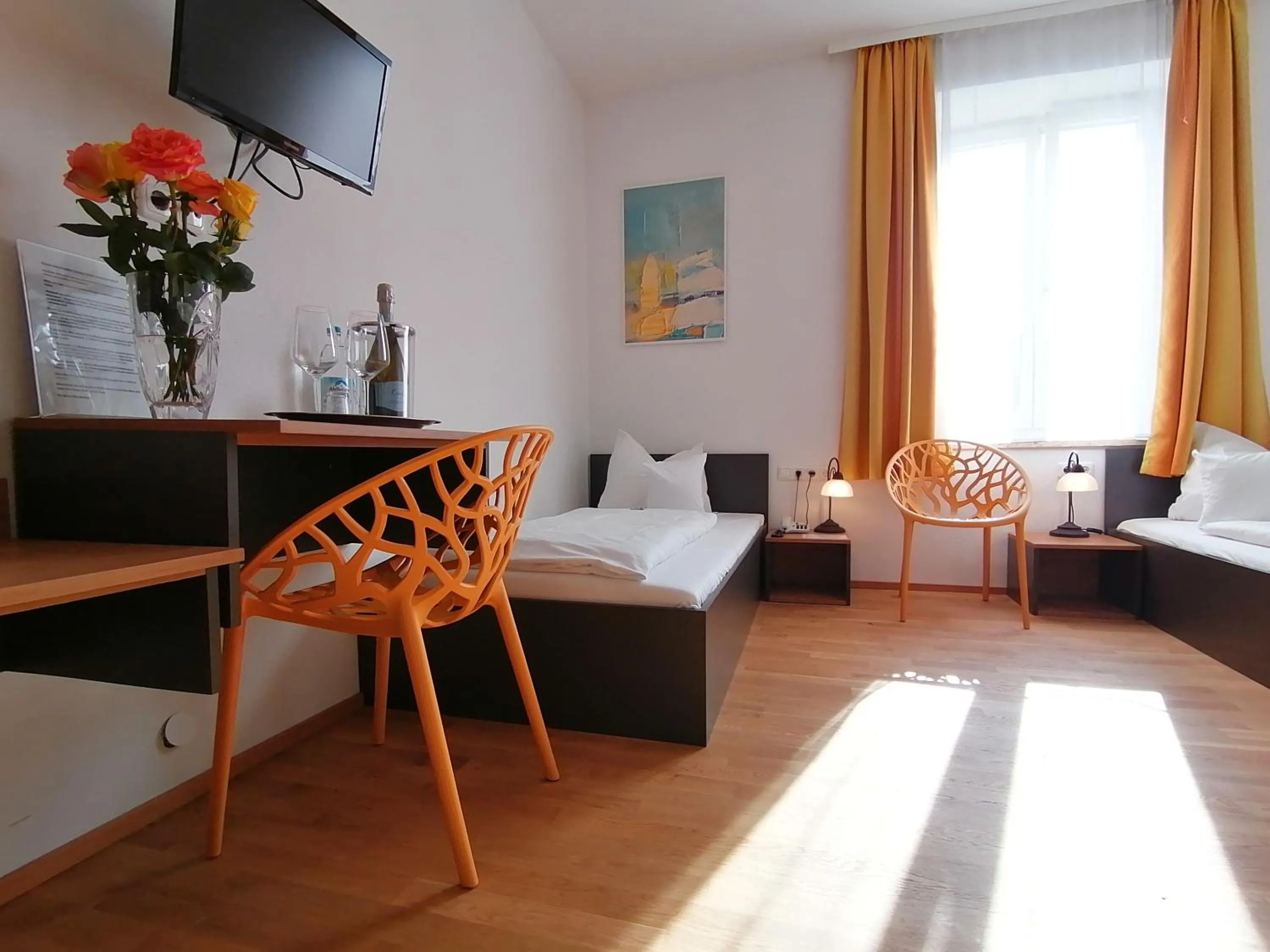 Photo of the whole room, Bed in Hotel Wendelstein