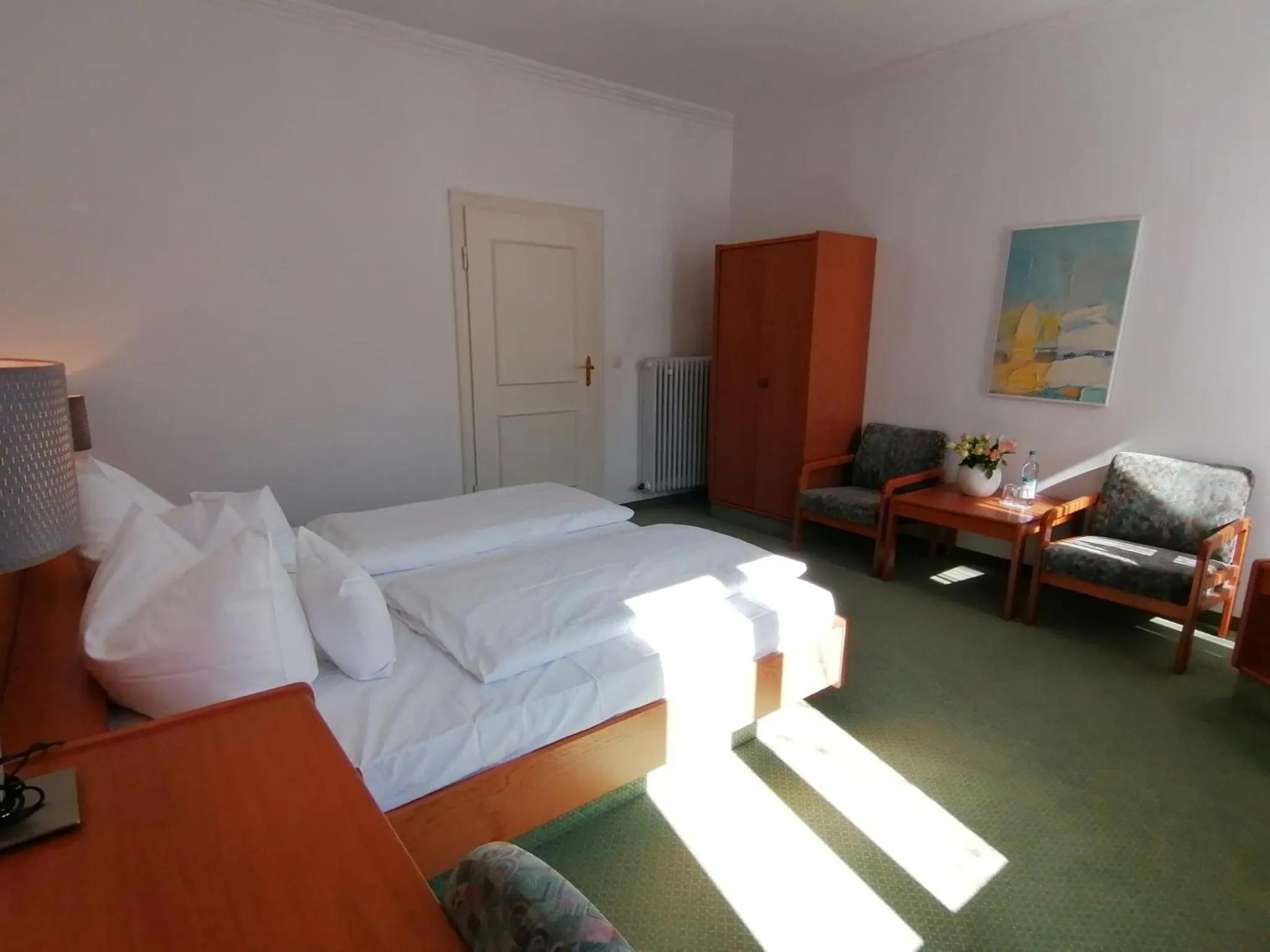 Bed in Hotel Wendelstein