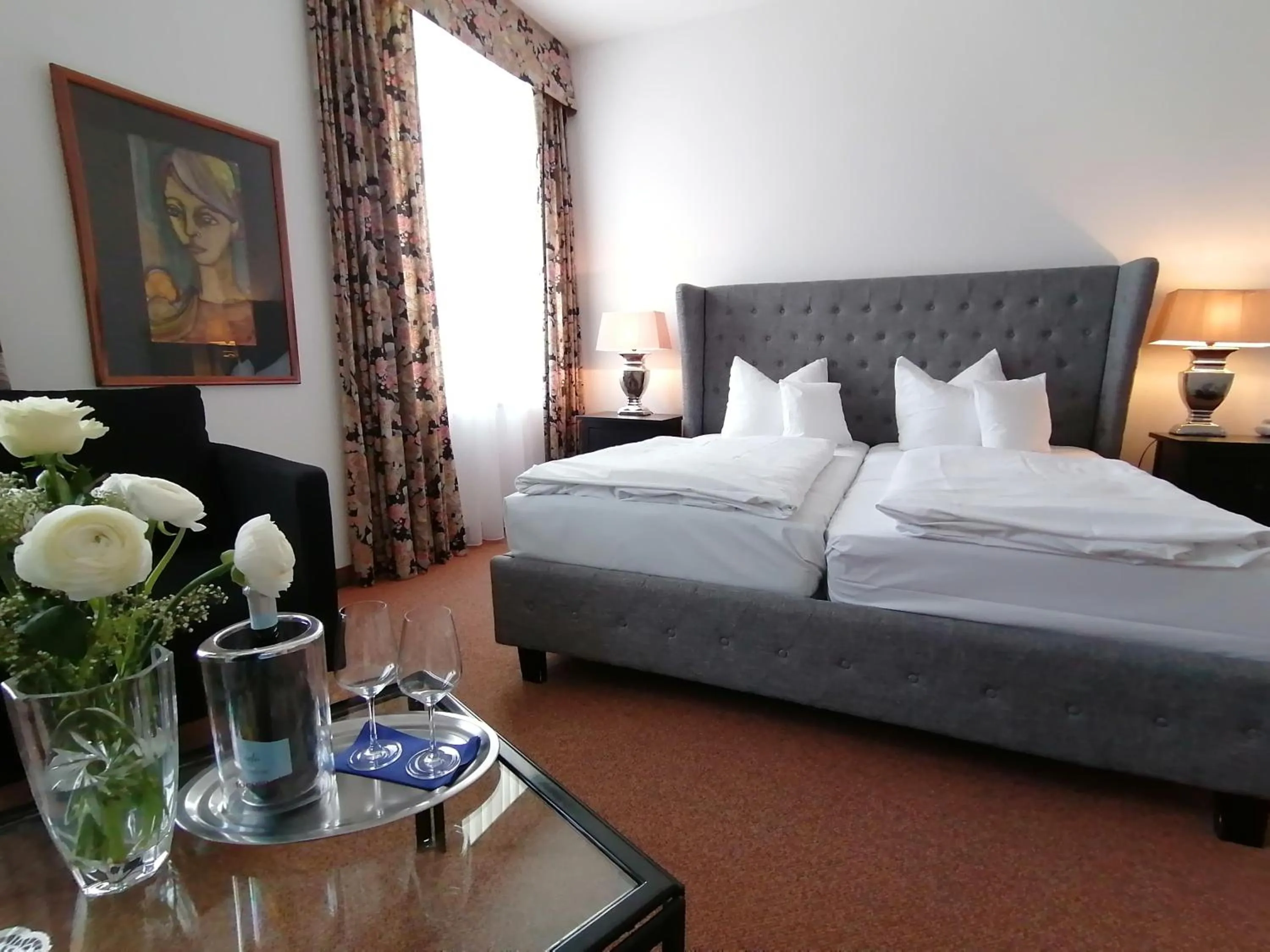 Photo of the whole room, Bed in Hotel Wendelstein