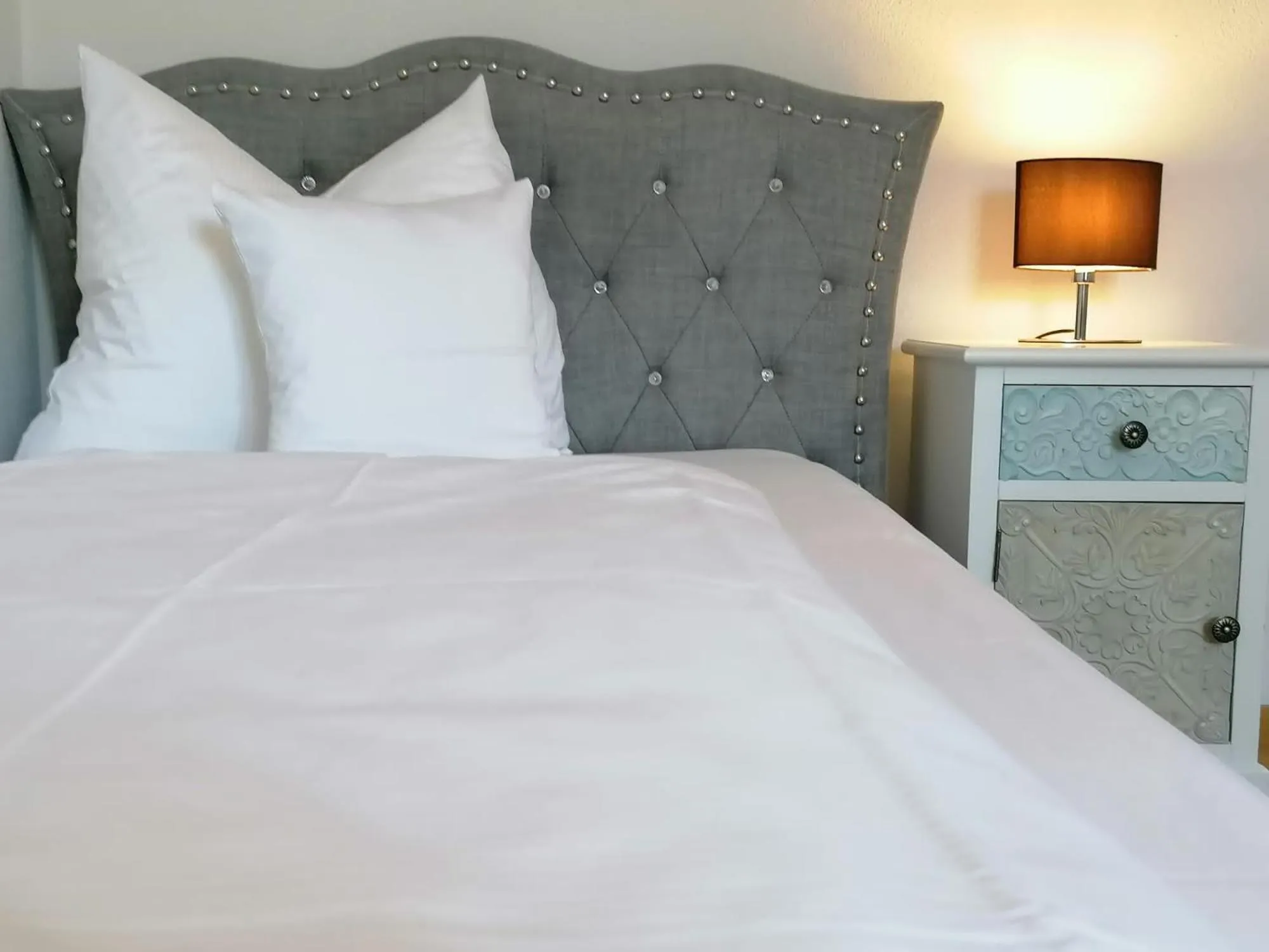 Bed in Hotel Wendelstein