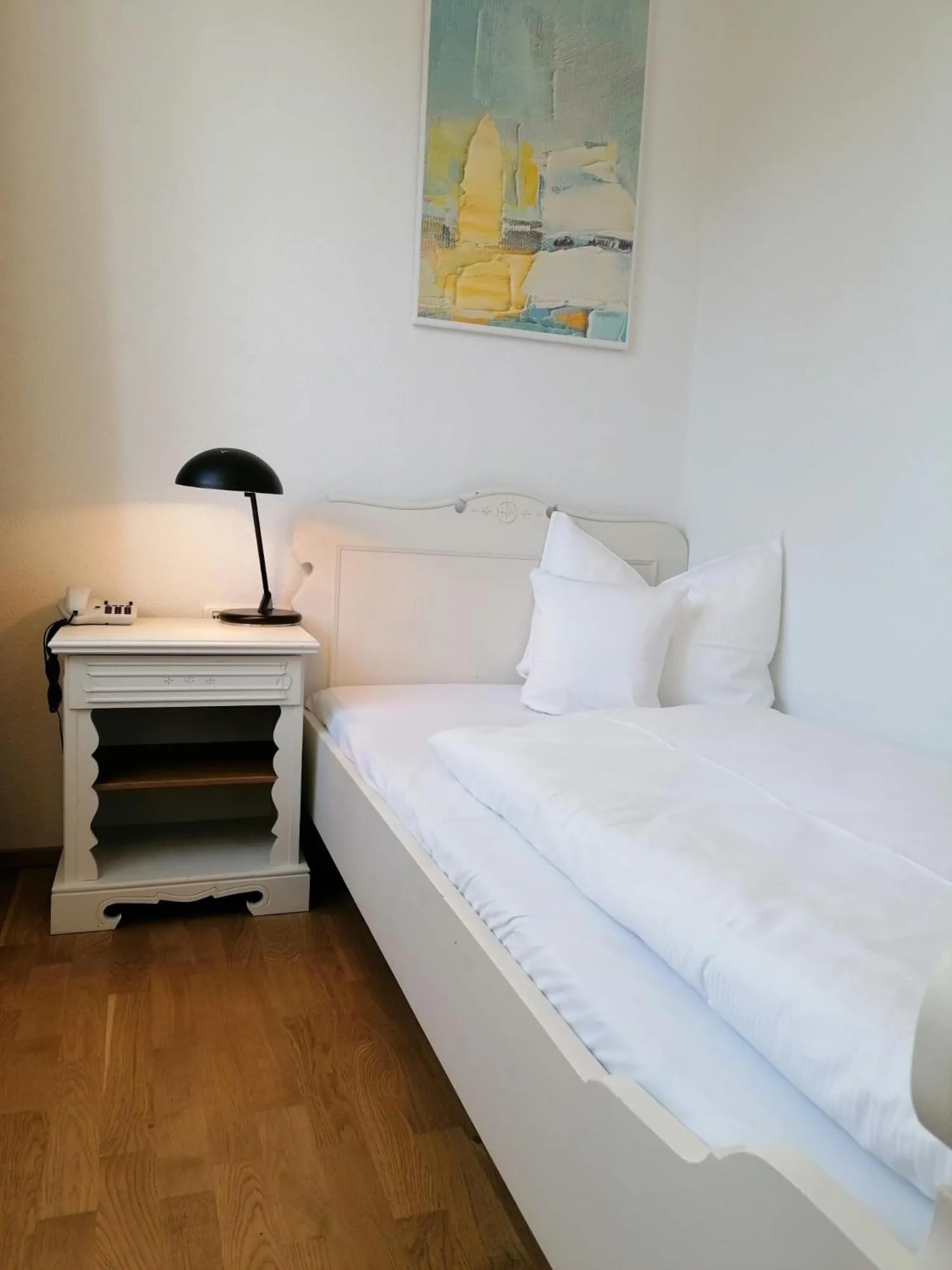 Bed in Hotel Wendelstein