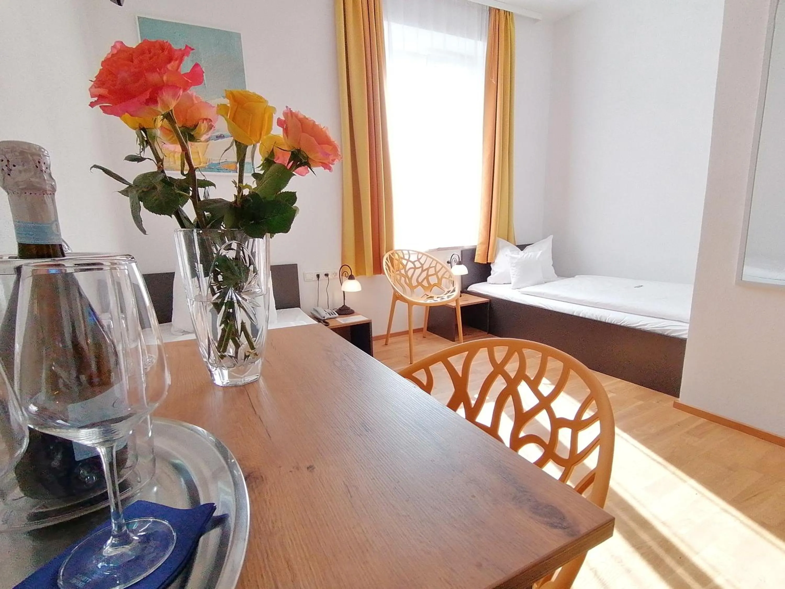 Photo of the whole room, Bed in Hotel Wendelstein