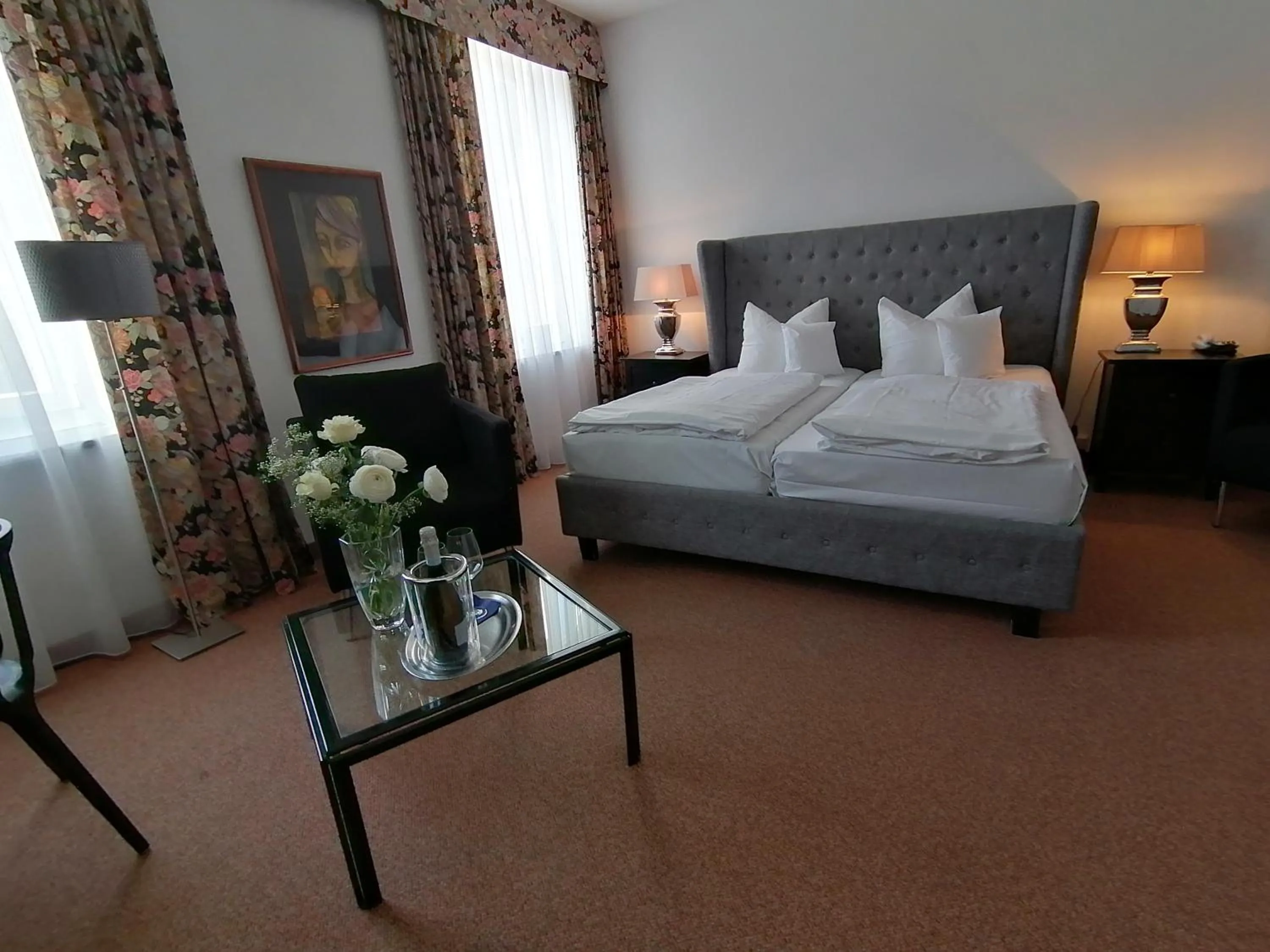 Photo of the whole room, Bed in Hotel Wendelstein