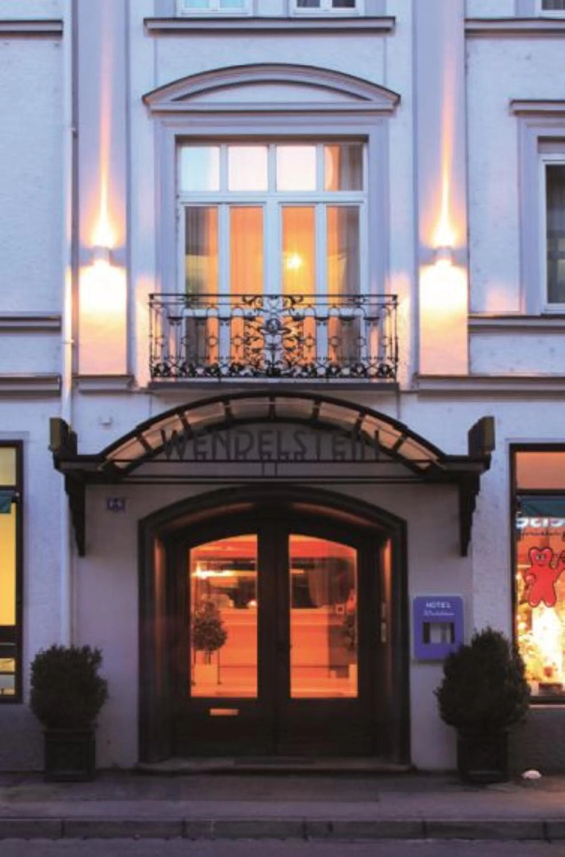 Facade/entrance in Hotel Wendelstein
