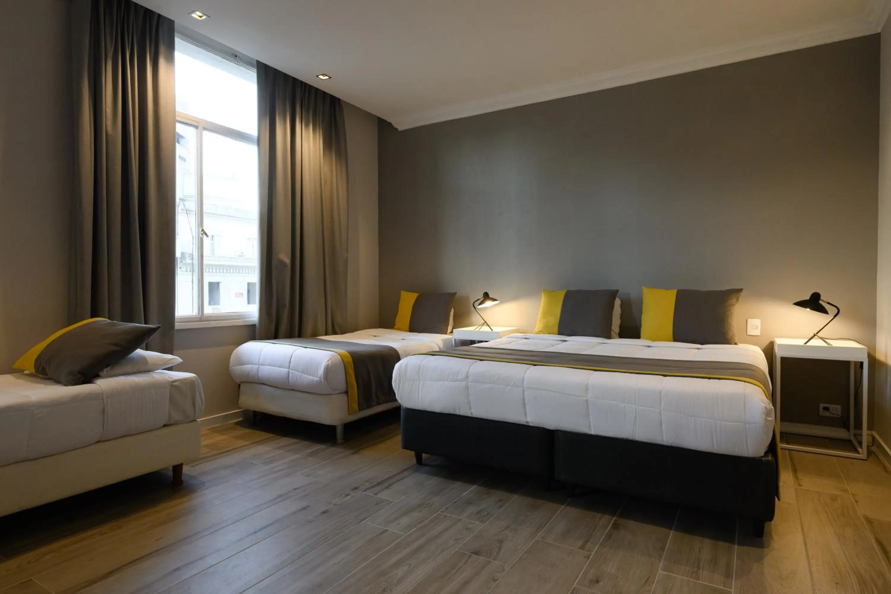 Bed in Midtown Boutique Hotel