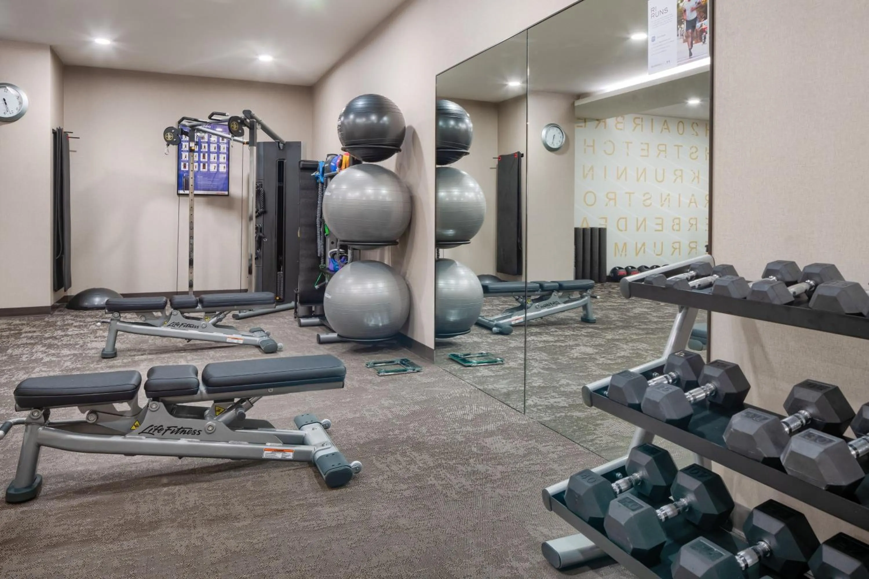 Fitness centre/facilities in Residence Inn by Marriott Decatur Emory Area