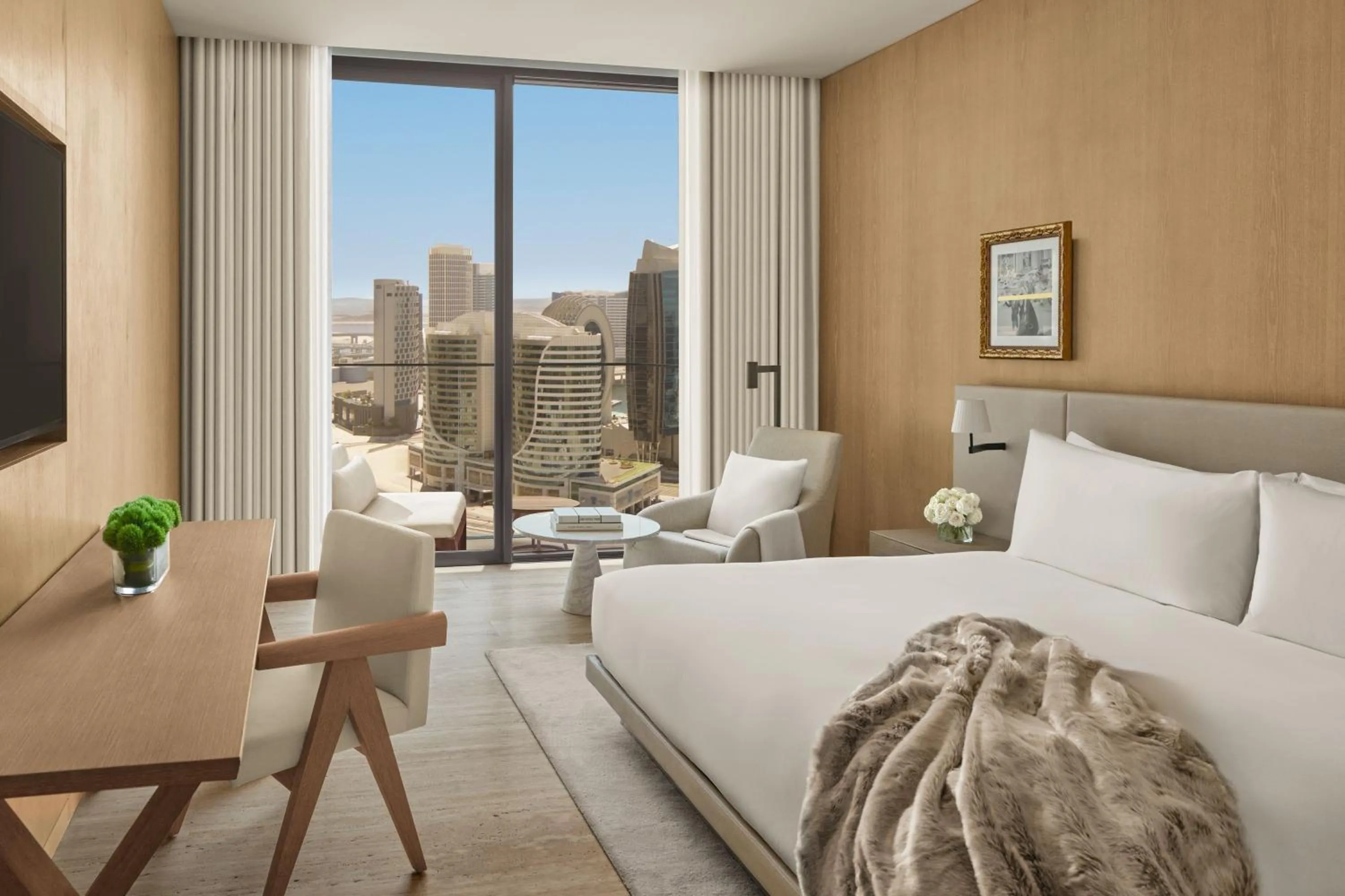 Photo of the whole room, Bed in The Dubai EDITION