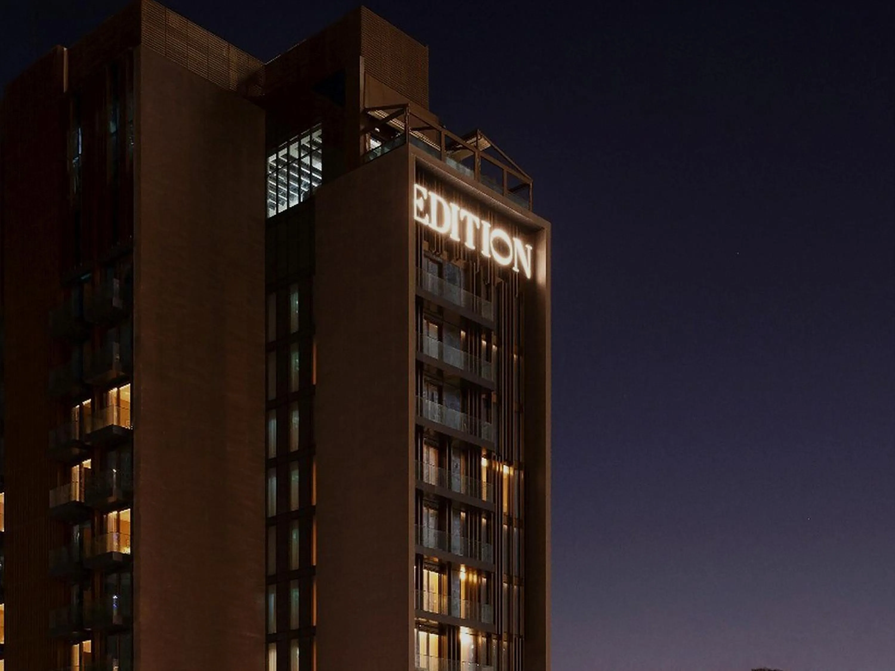 Property building in The Dubai EDITION