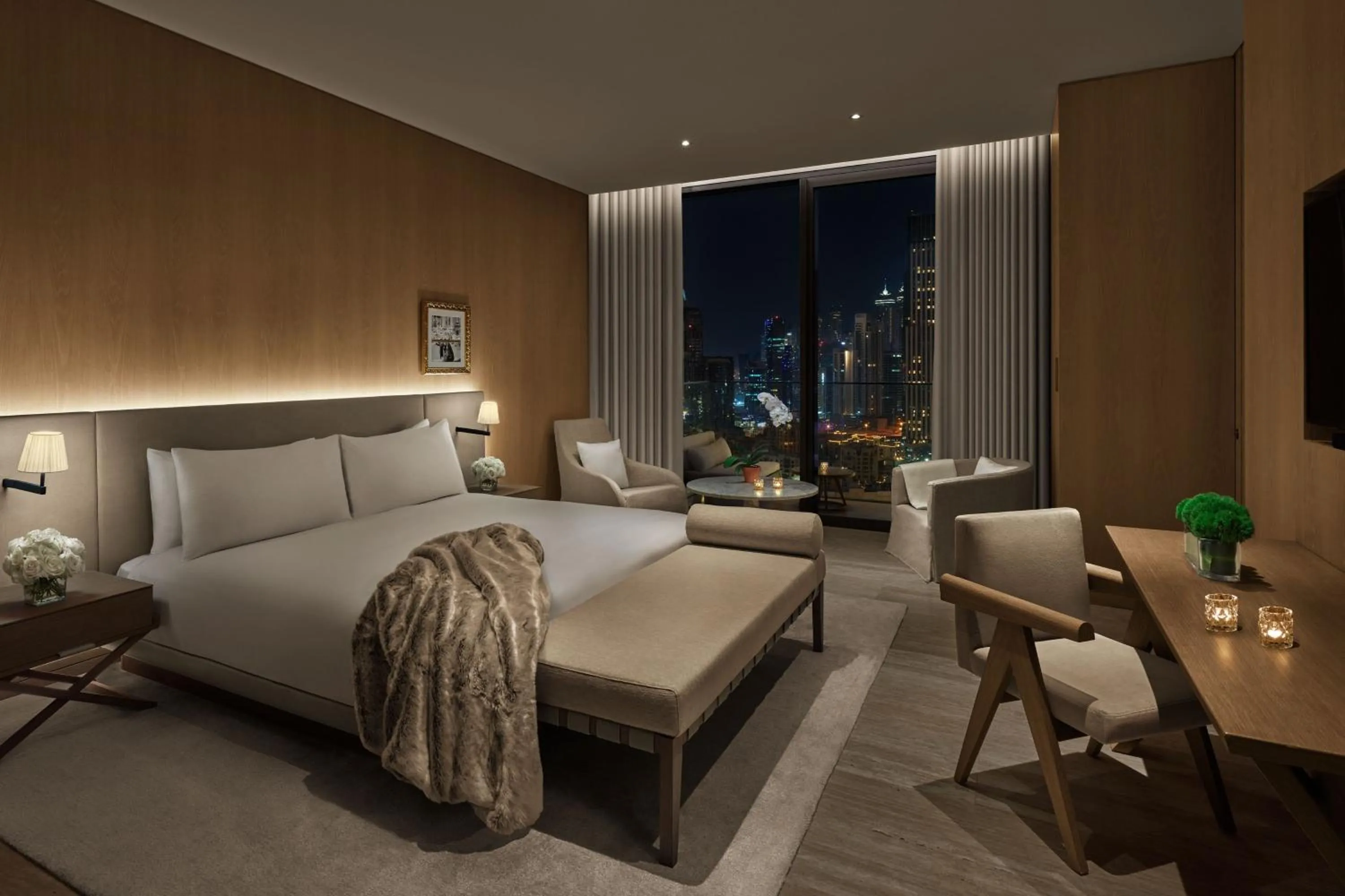 Bedroom, Bed in The Dubai EDITION