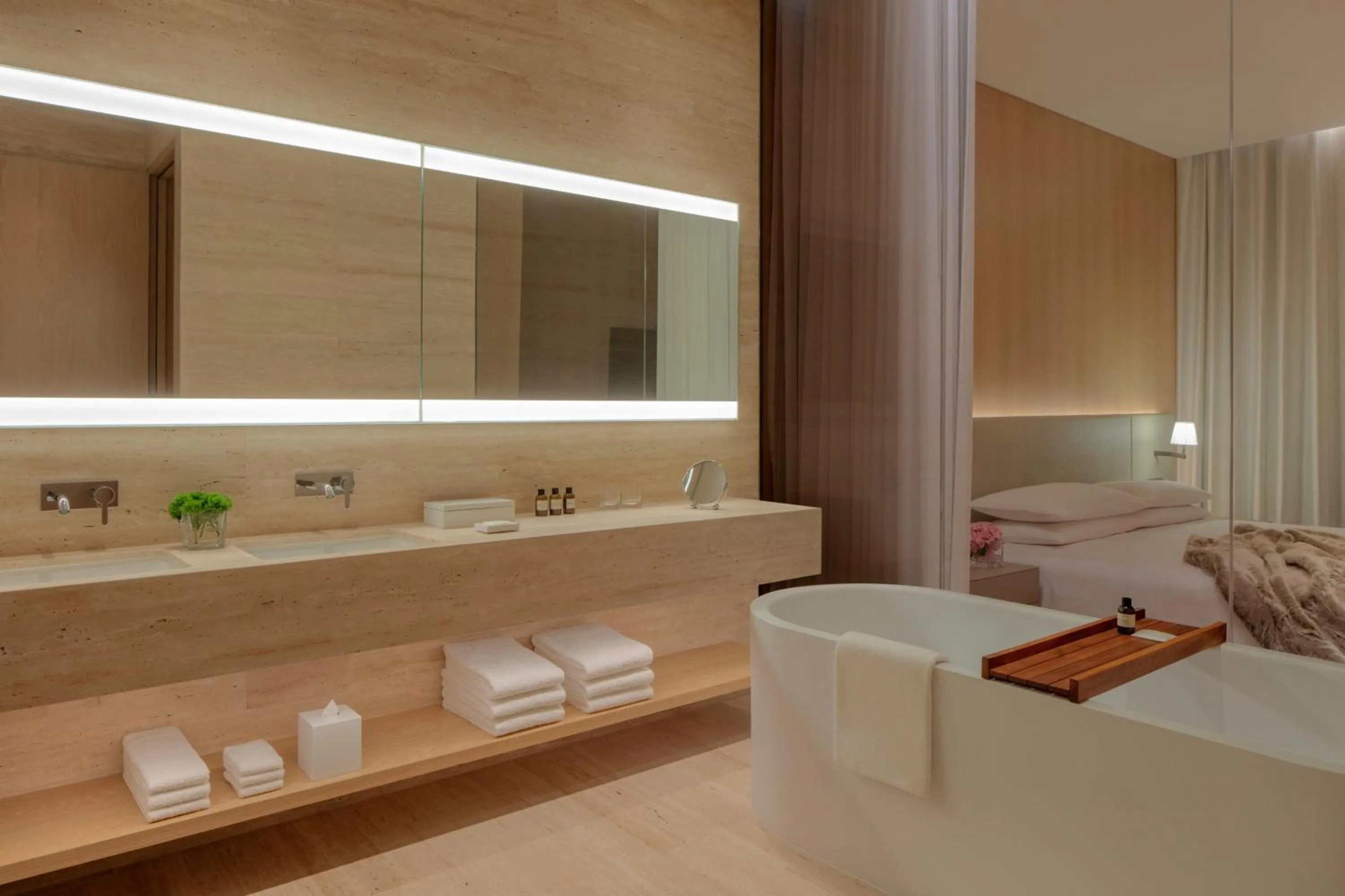 Bathroom in The Dubai EDITION