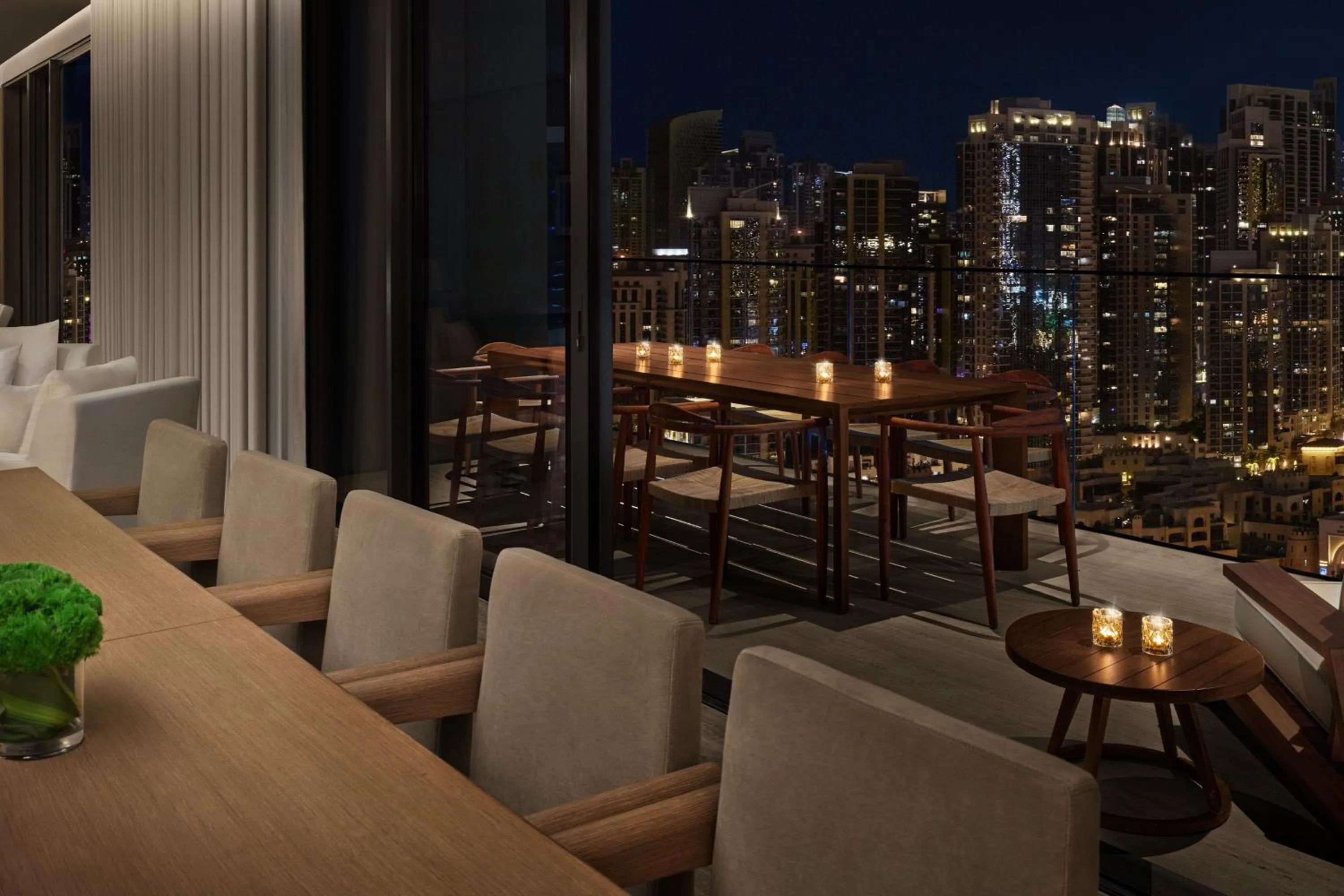 Living room in The Dubai EDITION