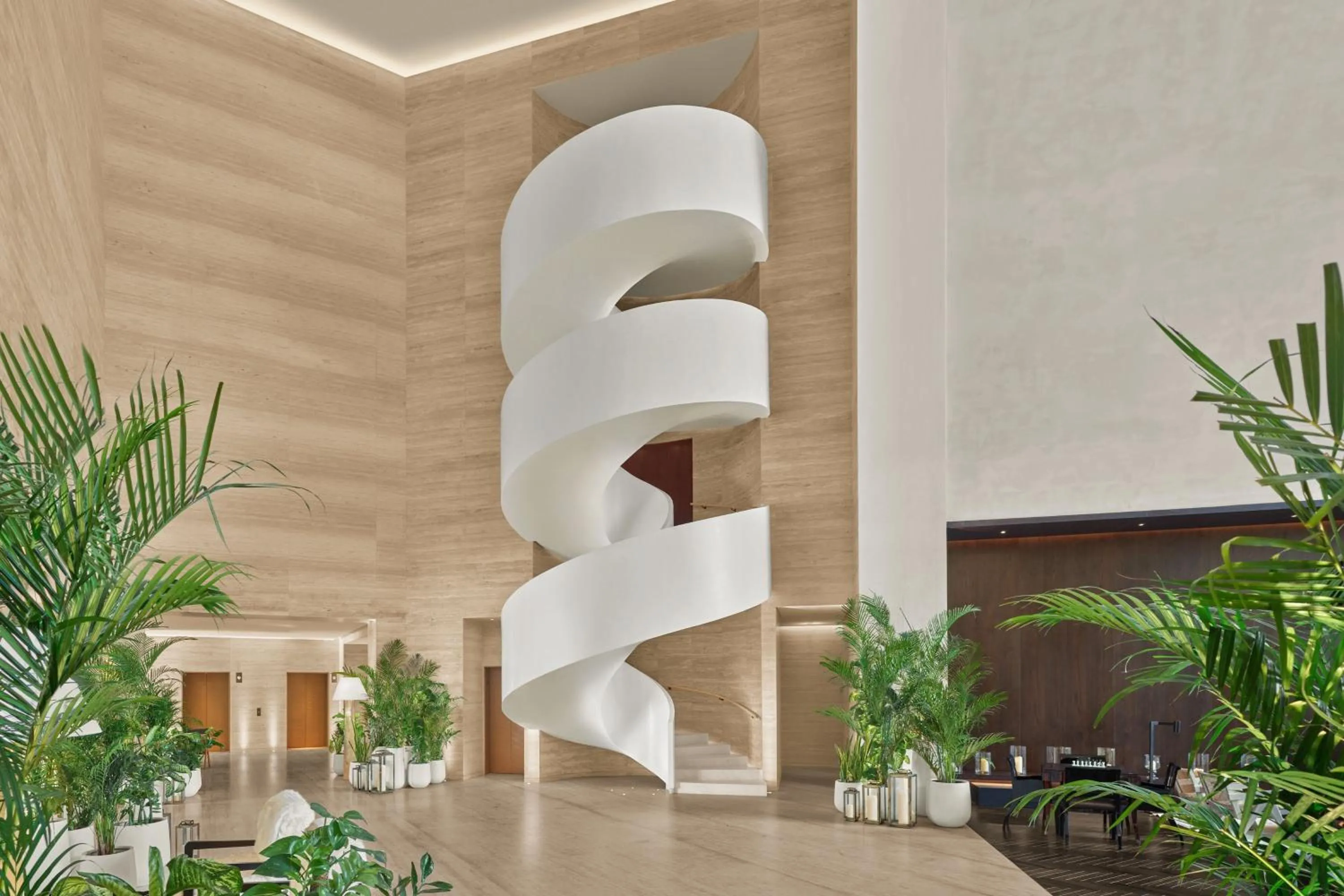 Lobby or reception in The Dubai EDITION