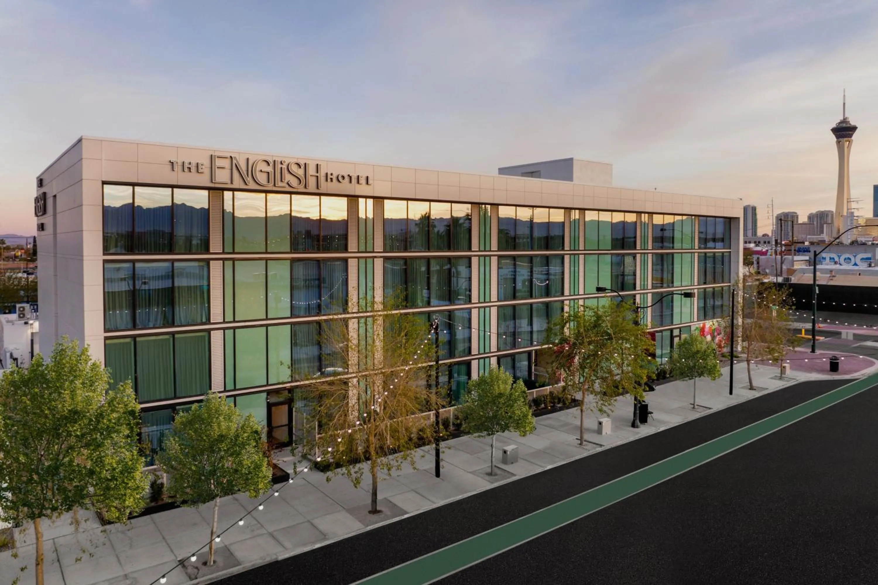 Property building in The ENGLiSH Hotel, Las Vegas, a Tribute Portfolio Hotel