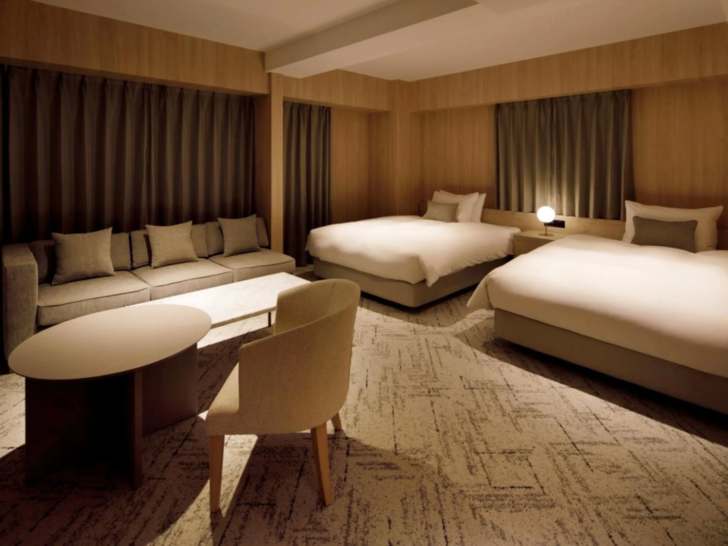 Photo of the whole room, Bed in HOTEL THE LEBEN OSAKA