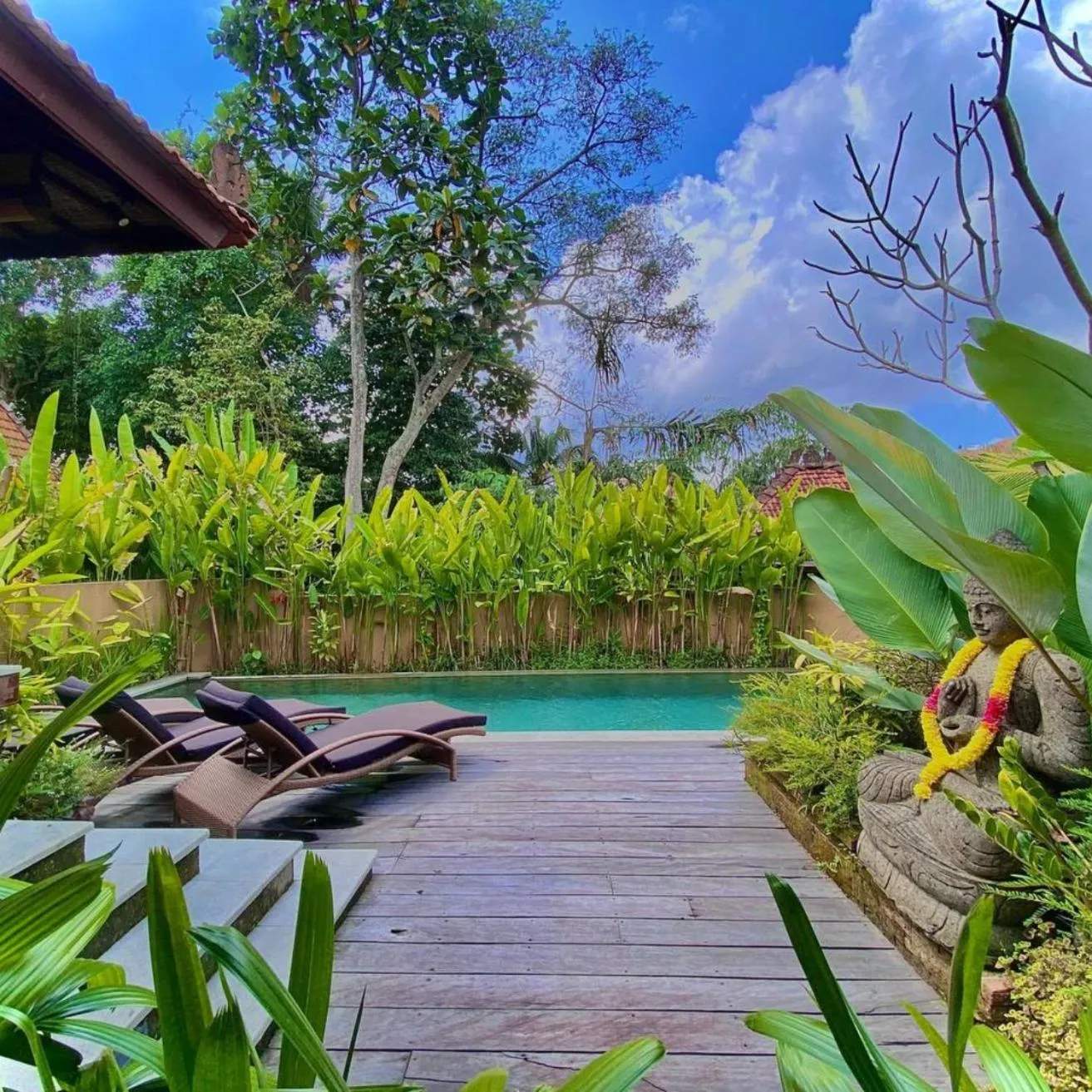 Swimming pool in Villa Asrava Ubud