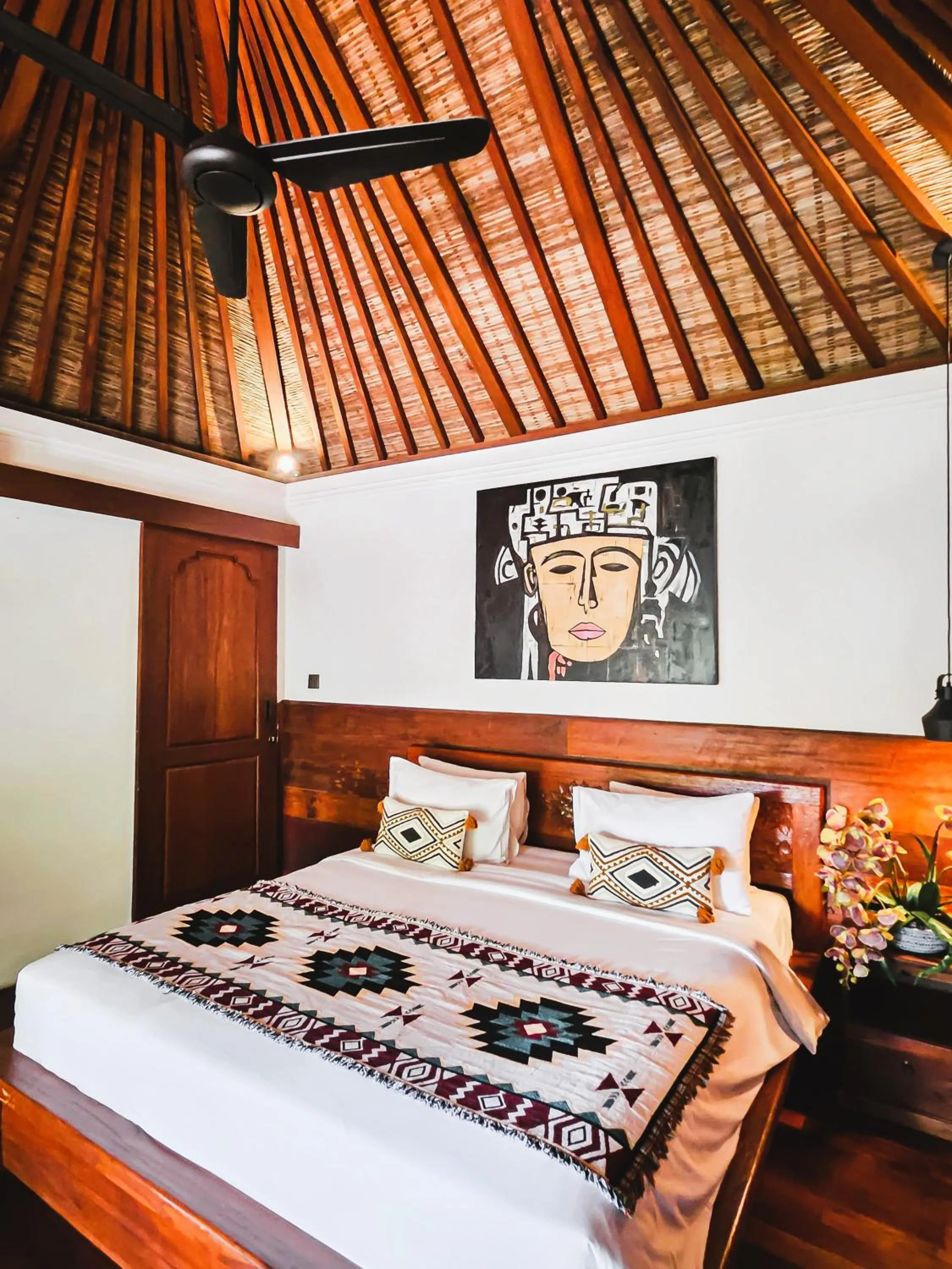 Property building, Bed in Villa Asrava Ubud