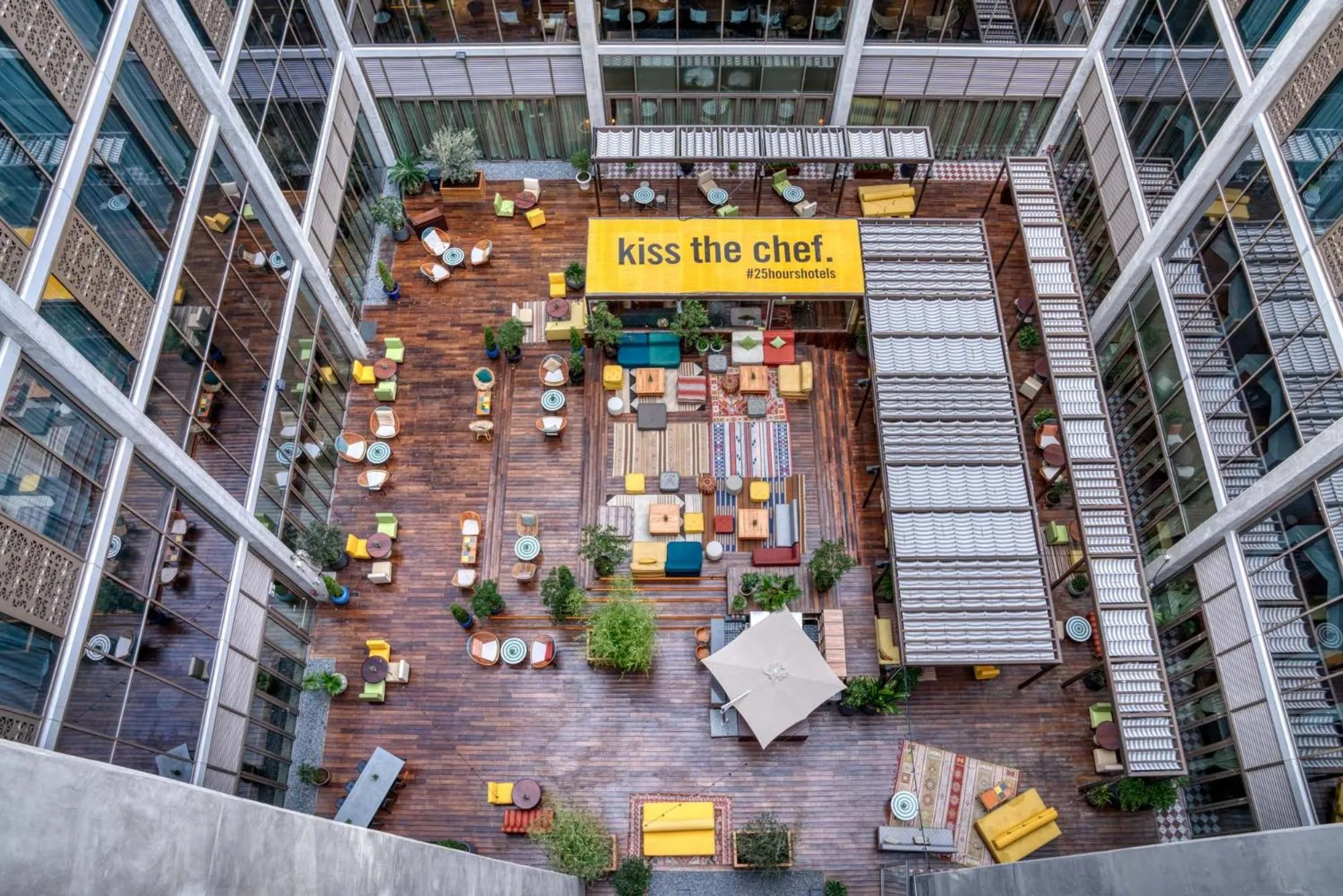 Restaurant/places to eat in 25hours Hotel Dubai One Central