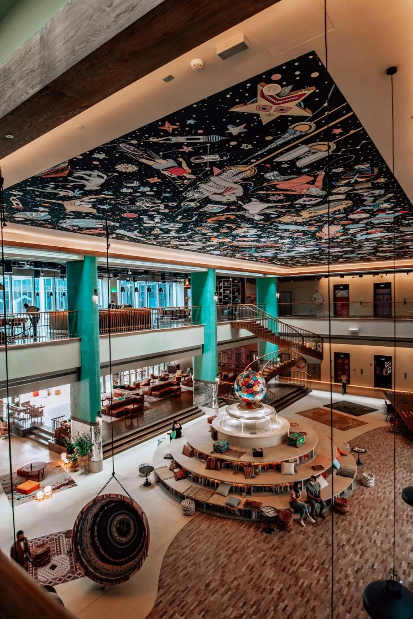 Property building in 25hours Hotel Dubai One Central