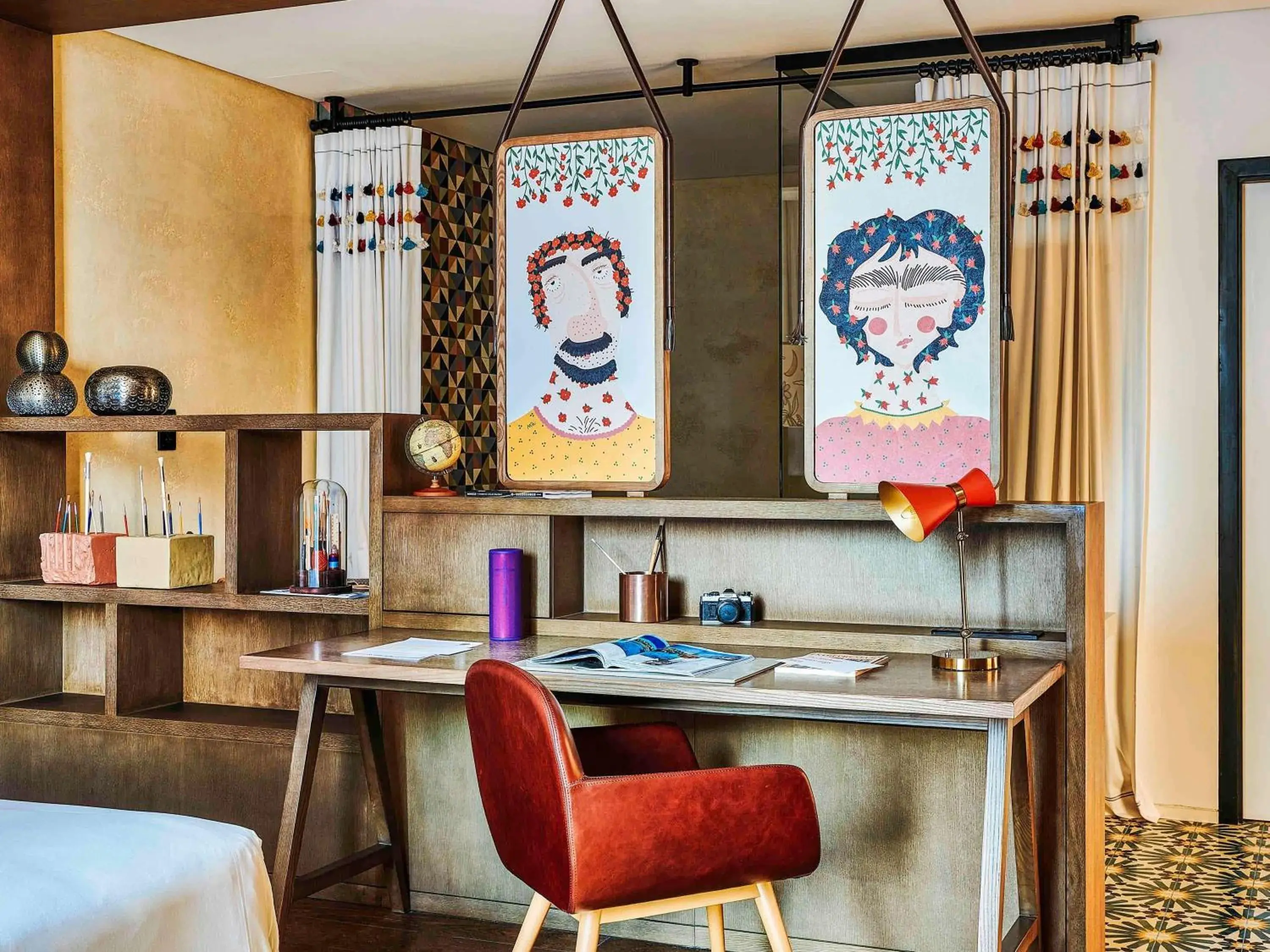 Bedroom in 25hours Hotel Dubai One Central Bedroom in 25hours Hotel Dubai One Central