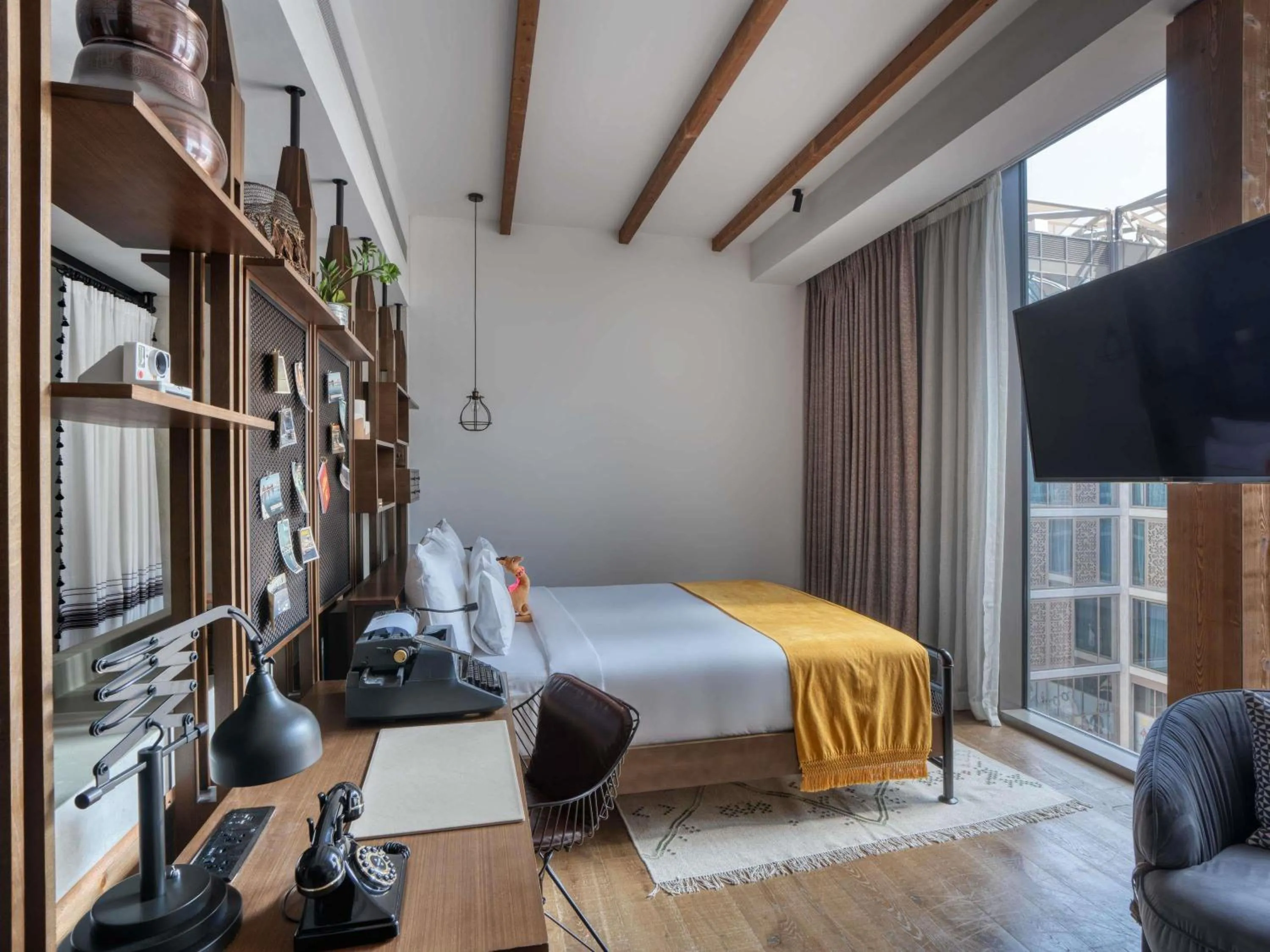 Bedroom, Bed in 25hours Hotel Dubai One Central