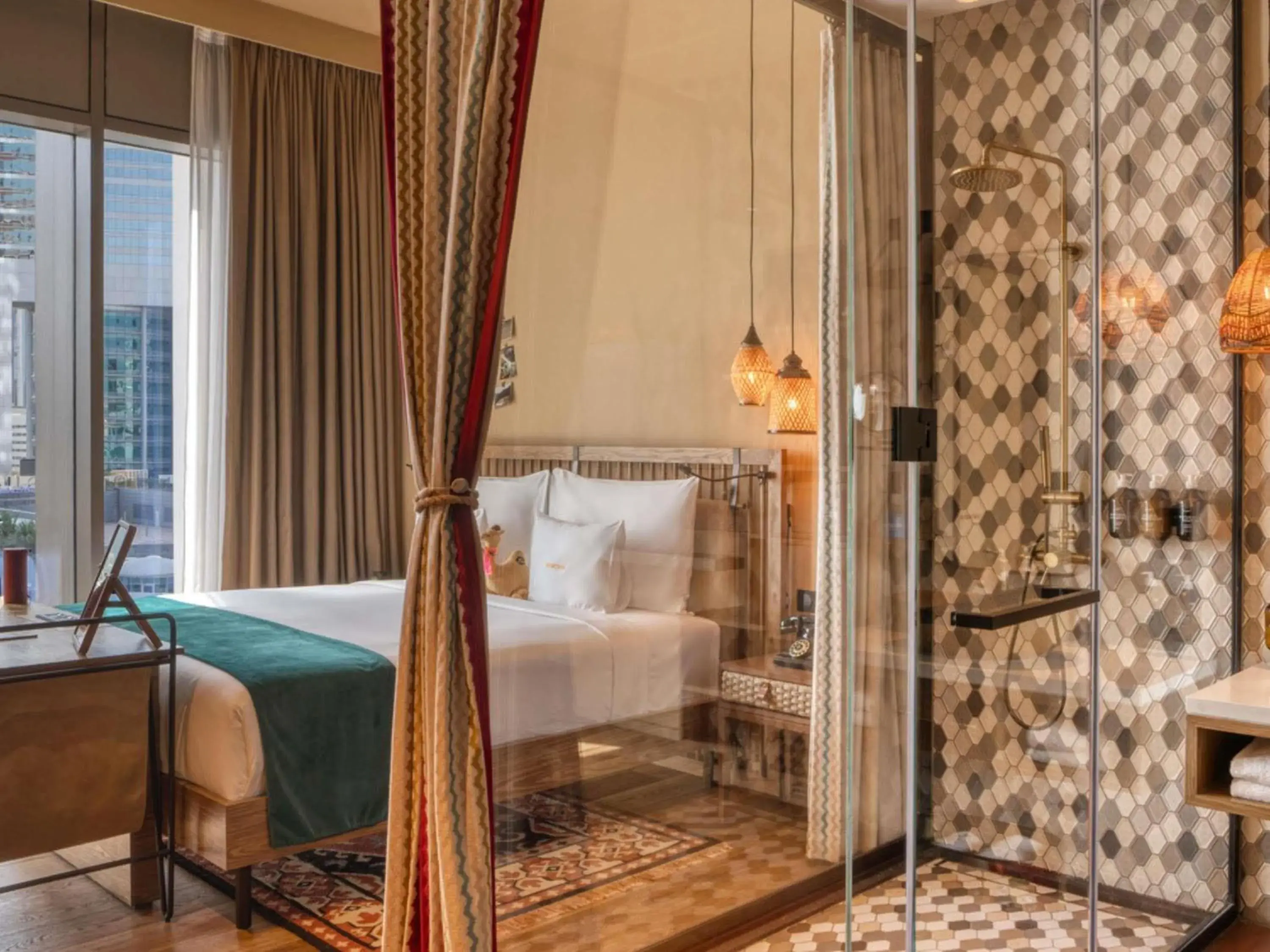 Bedroom, Bed in 25hours Hotel Dubai One Central Bedroom, Bed in 25hours Hotel Dubai One Central